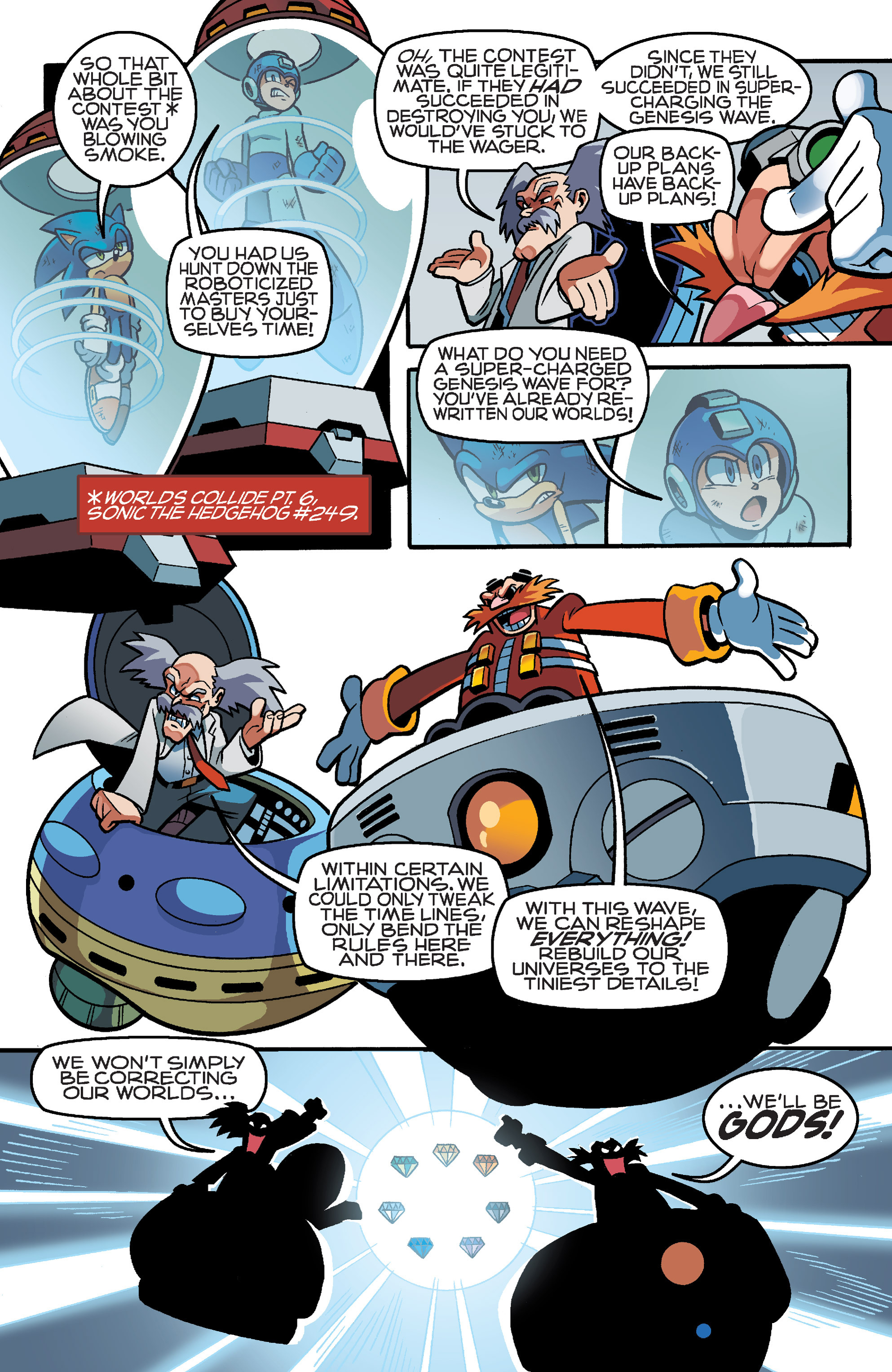 Read online Sonic Mega Man Worlds Collide comic -  Issue # Vol 3 - 90
