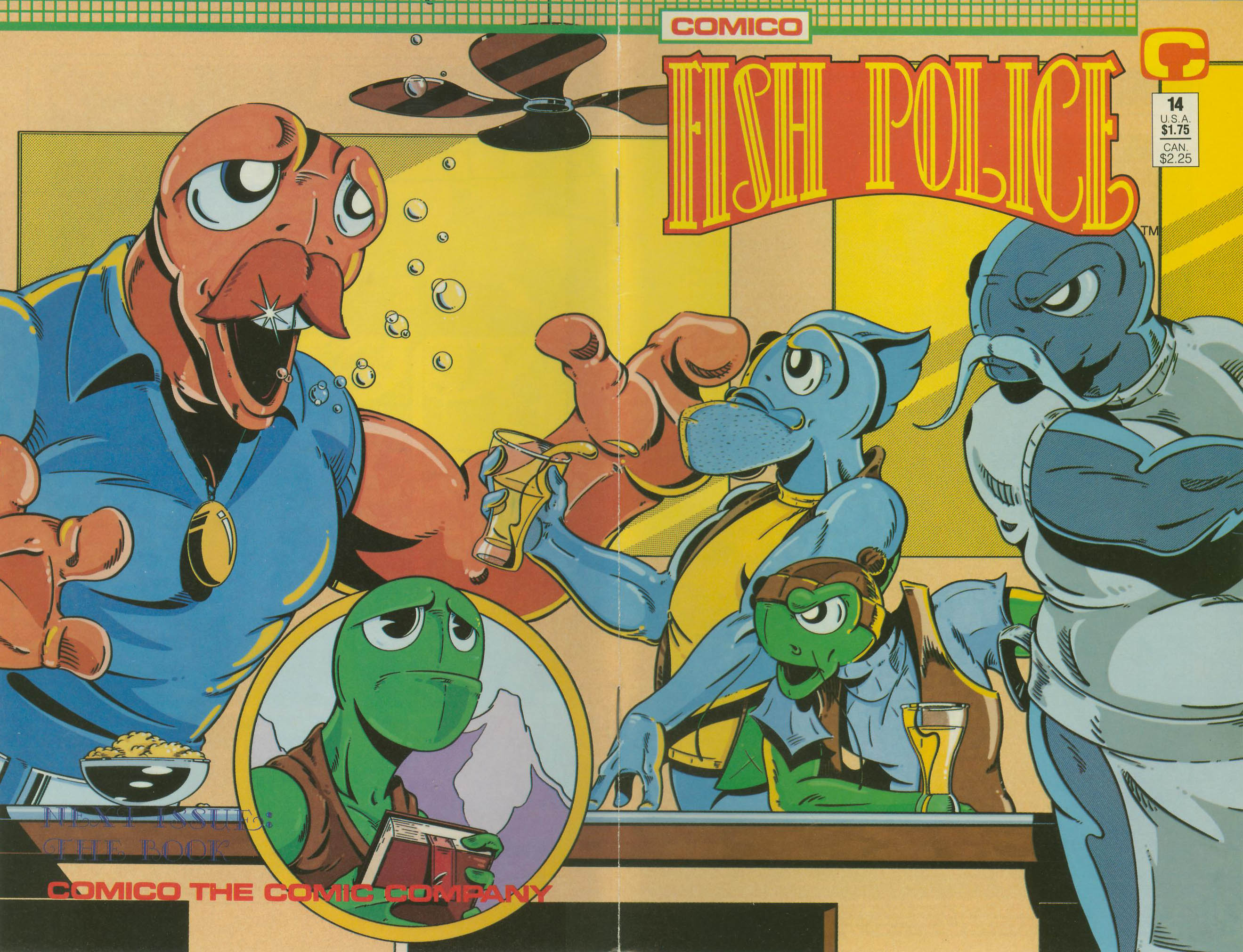 Read online The Fish Police comic -  Issue #14 - 1