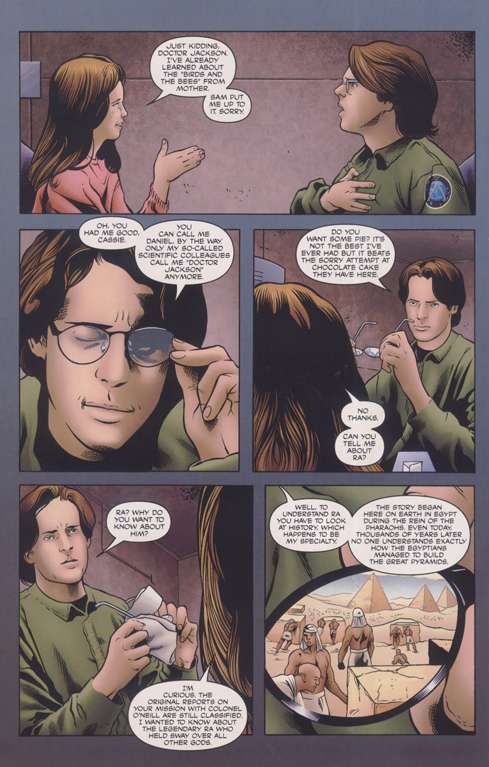 Read online Stargate SG-1: Ra Reborn Prequel comic -  Issue # Full - 6