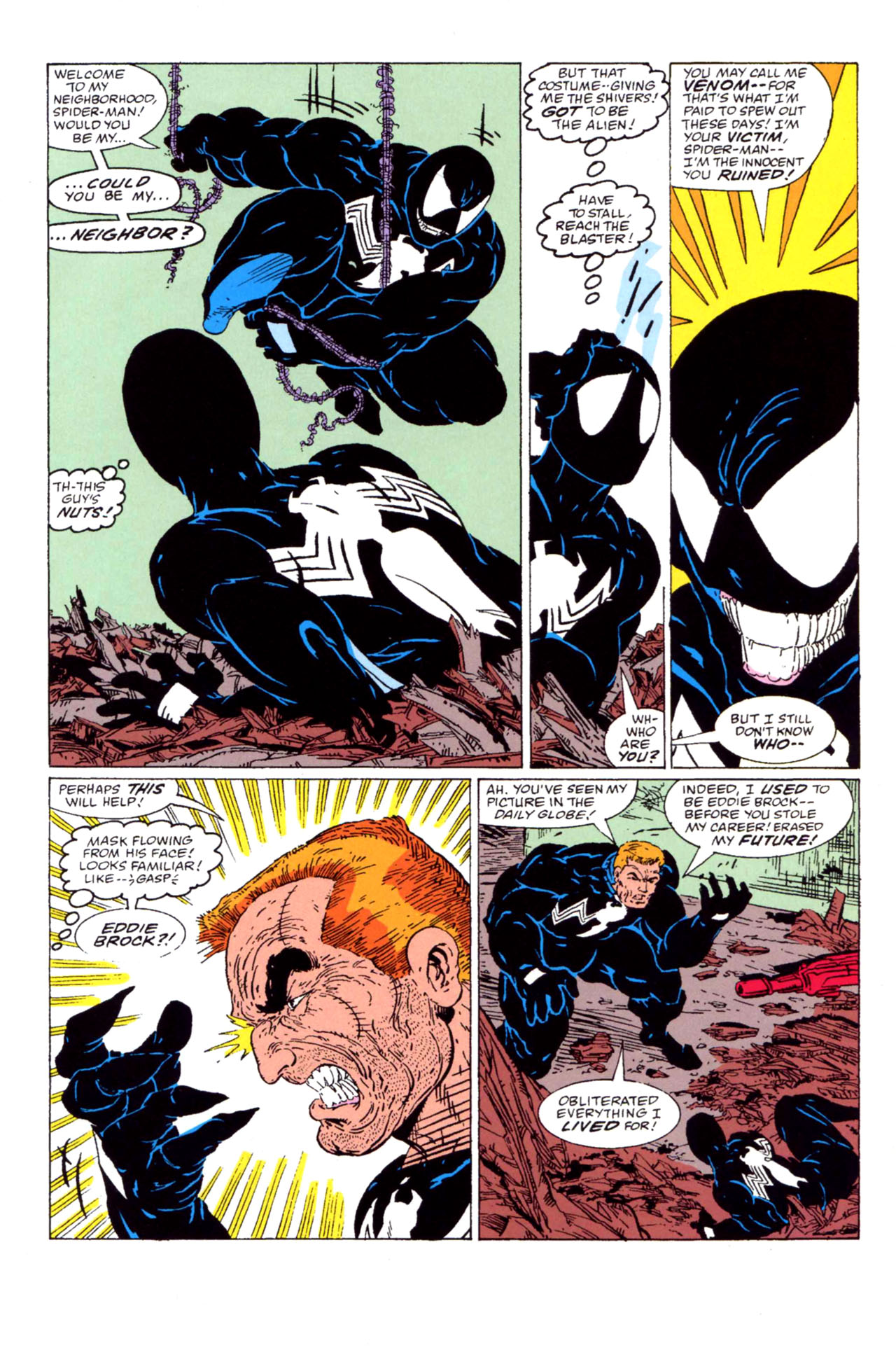 Read online Spider-Man: Birth of Venom comic -  Issue # TPB - 170