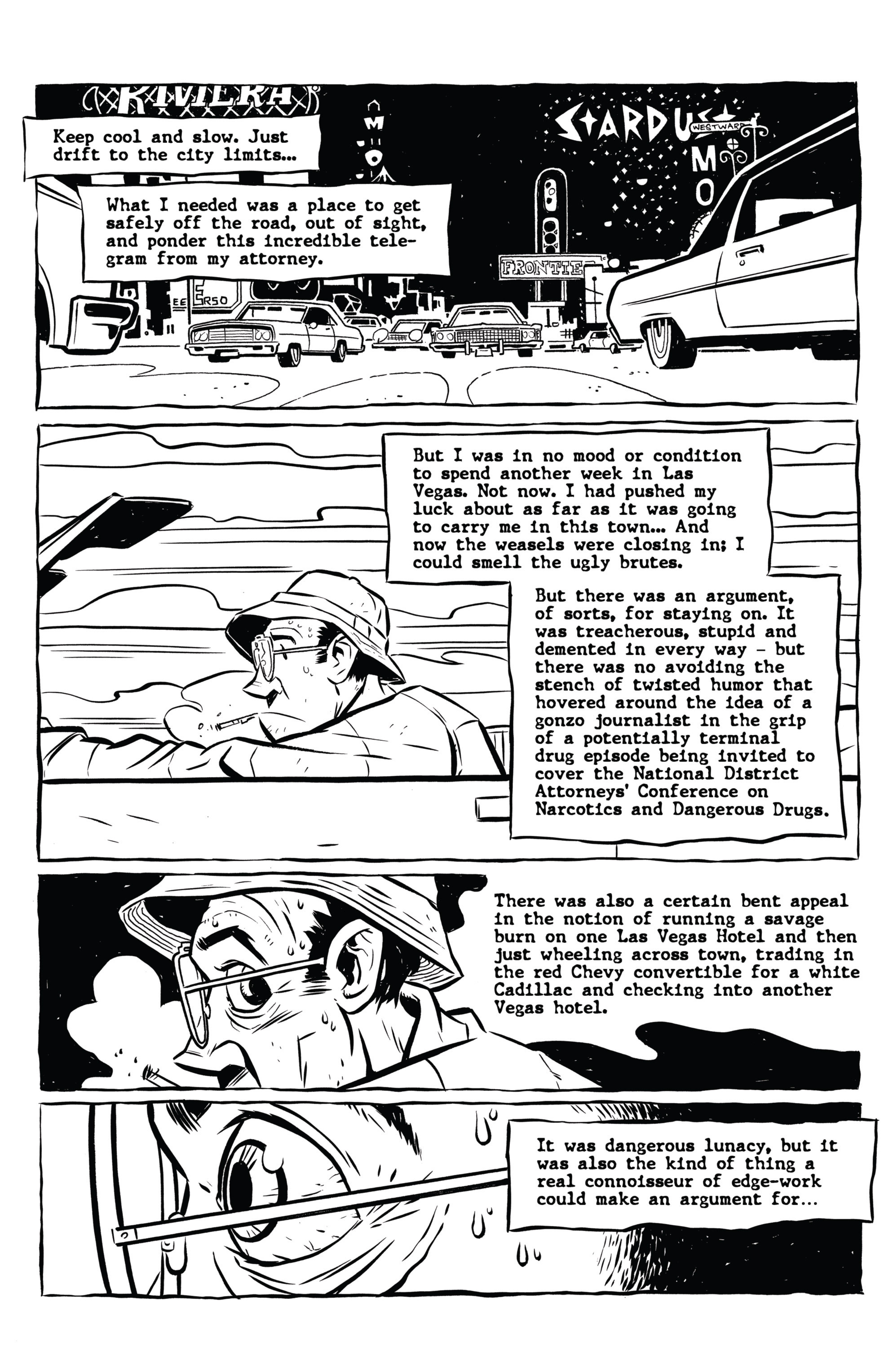 Read online Hunter S. Thompson's Fear and Loathing in Las Vegas comic -  Issue #2 - 42