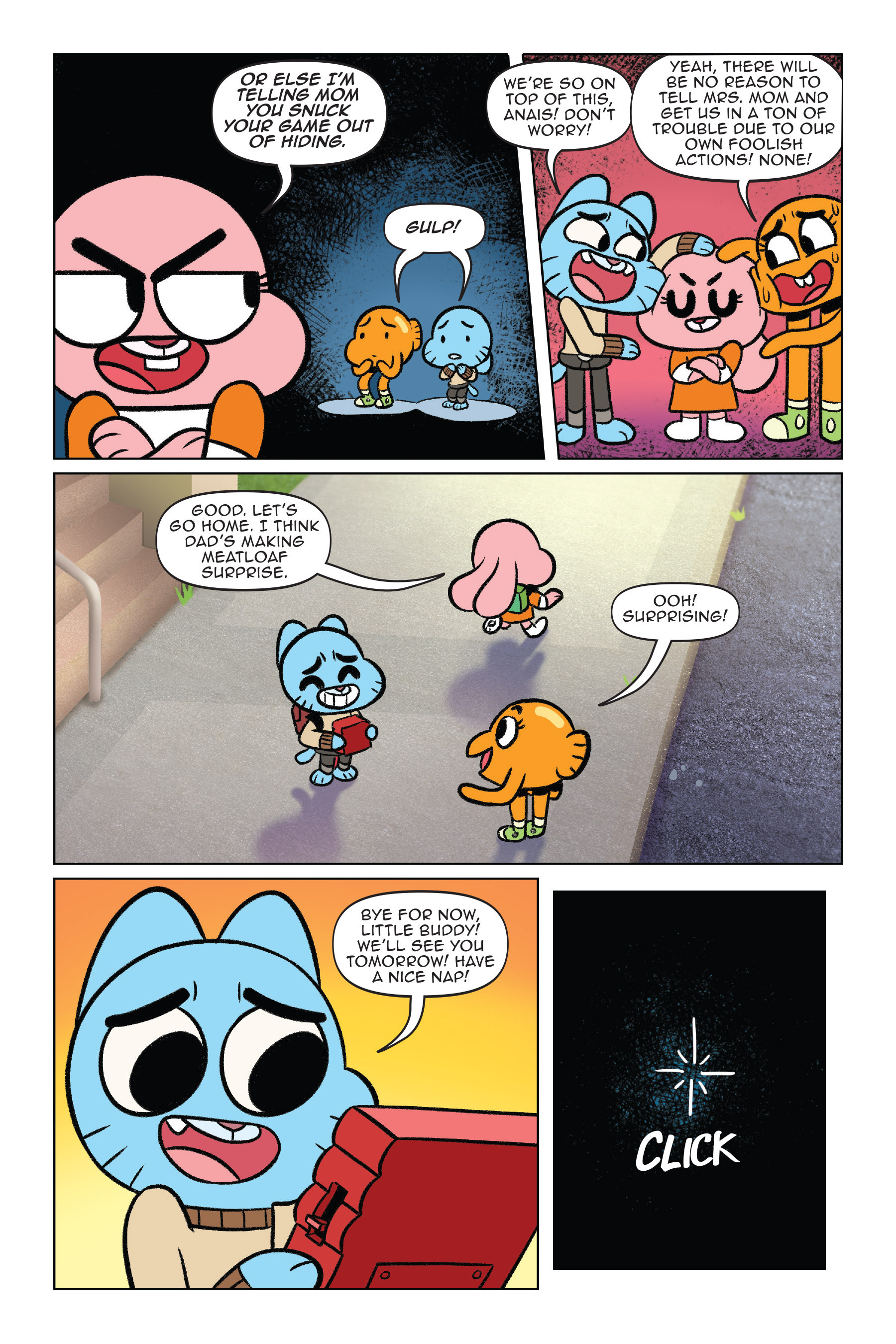 Read online The Amazing World of Gumball: Cheat Code comic -  Issue # Full - 54