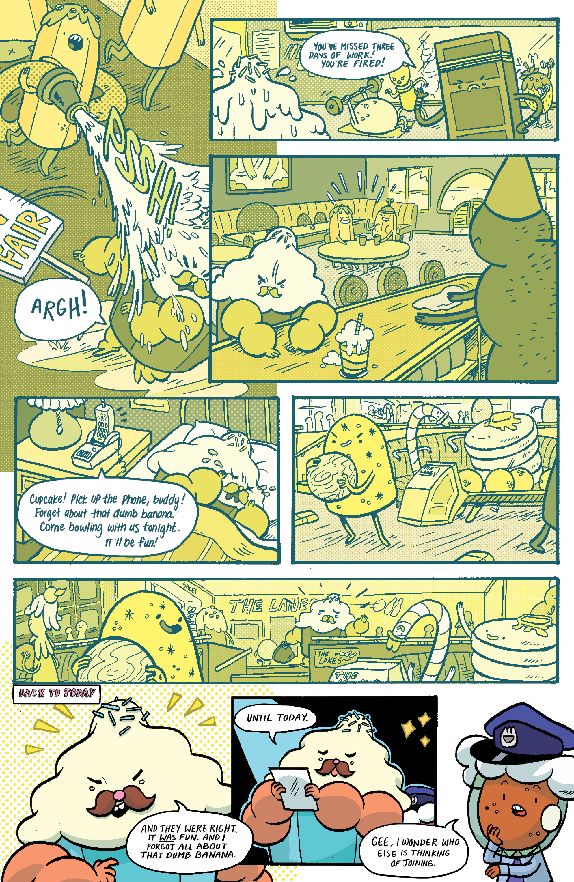 Read online Adventure Time: Banana Guard Academ comic -  Issue #1 - 14