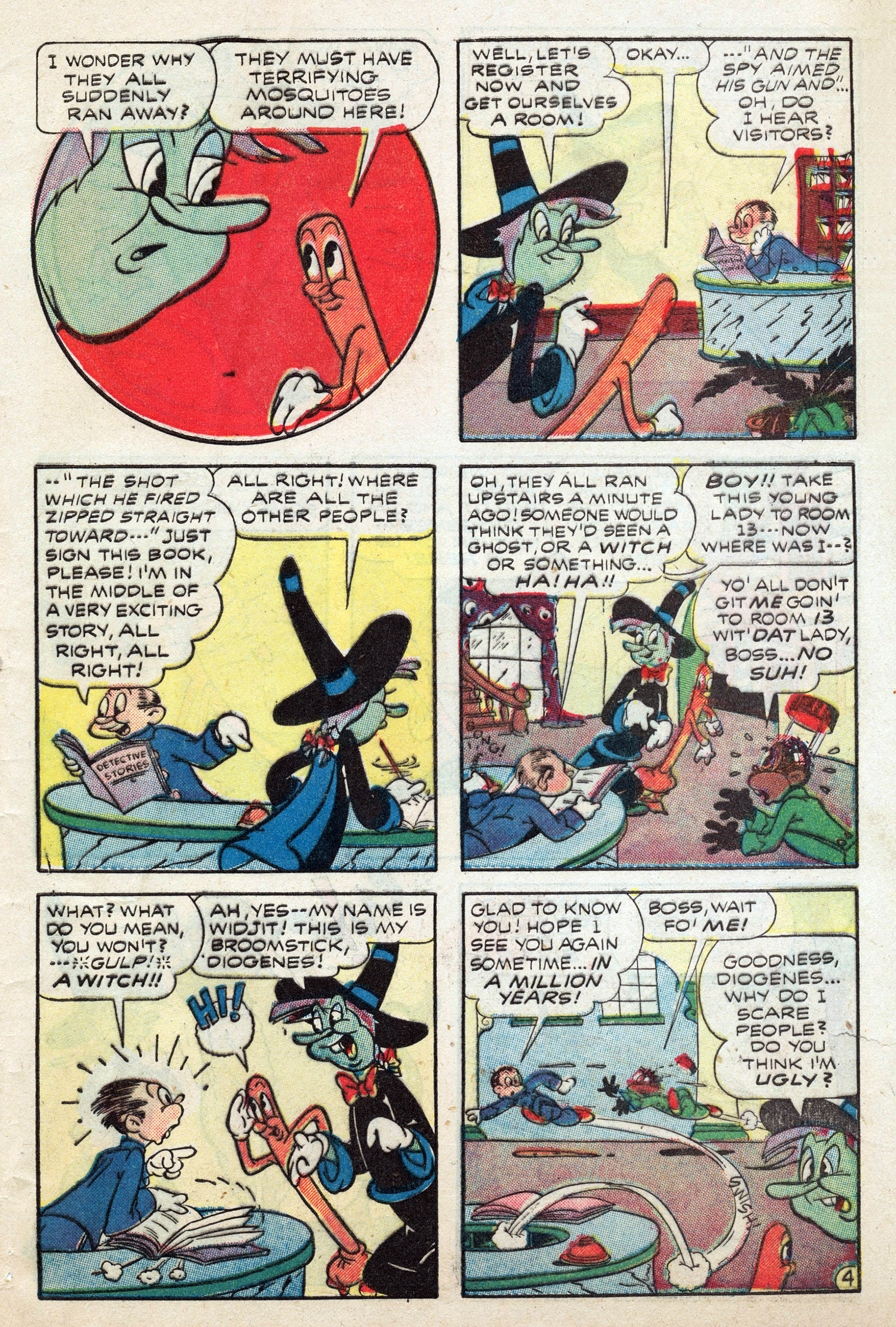 Read online Comedy Comics (1942) comic -  Issue #25 - 45