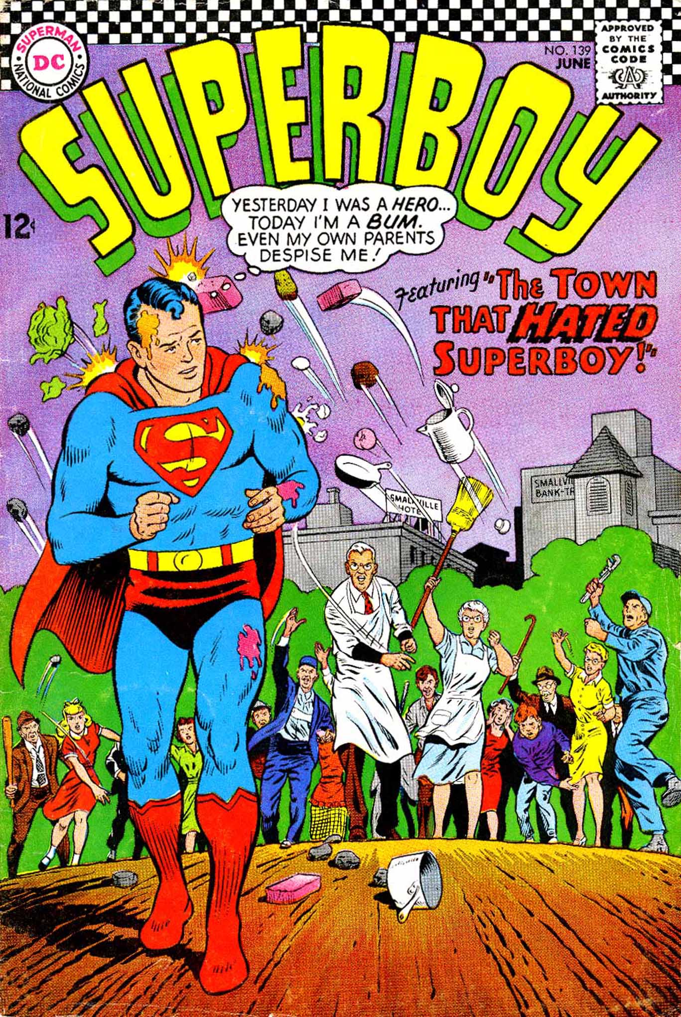 Read online Superboy (1949) comic -  Issue #139 - 1