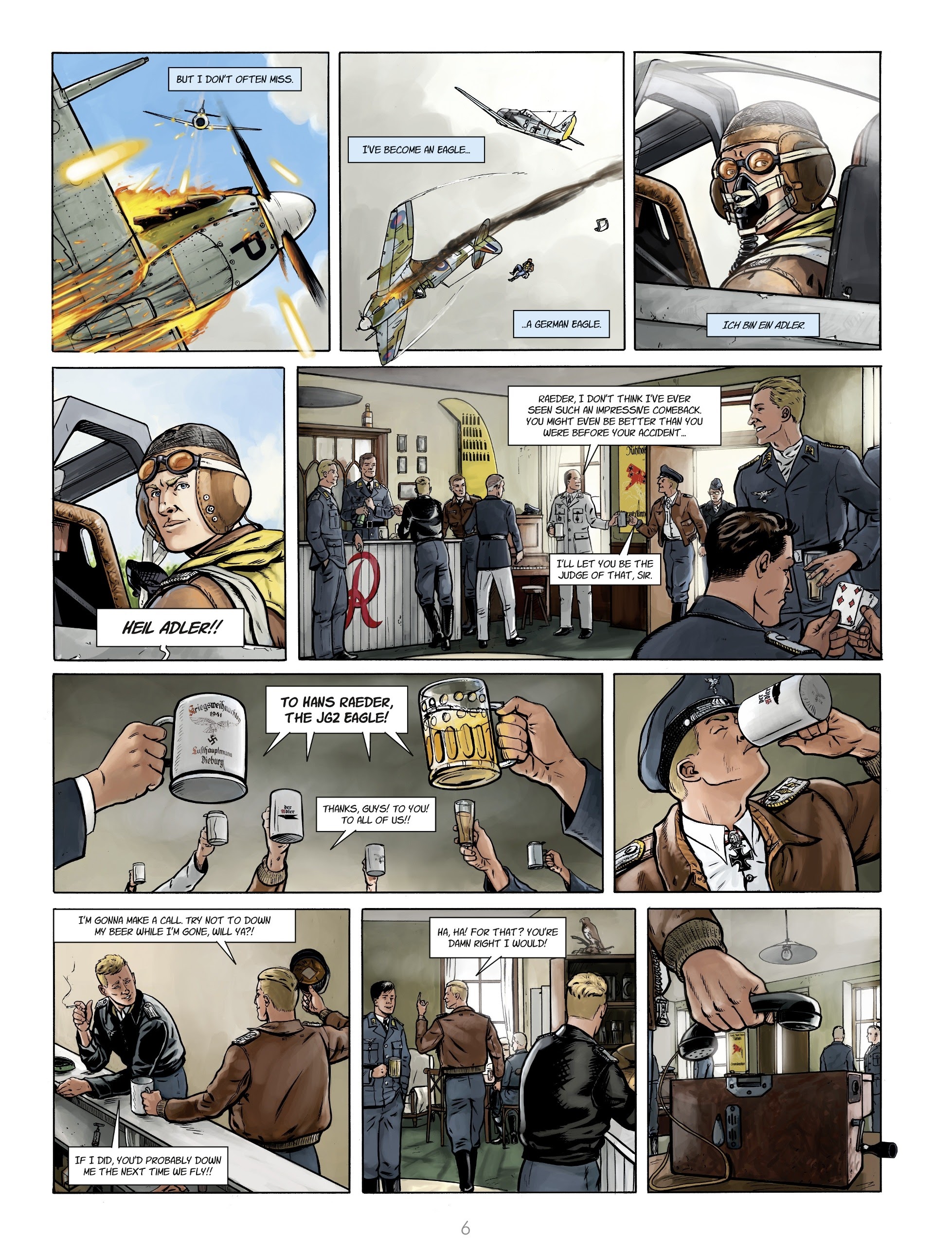 Read online Wings of War Adler comic -  Issue #3 - 8
