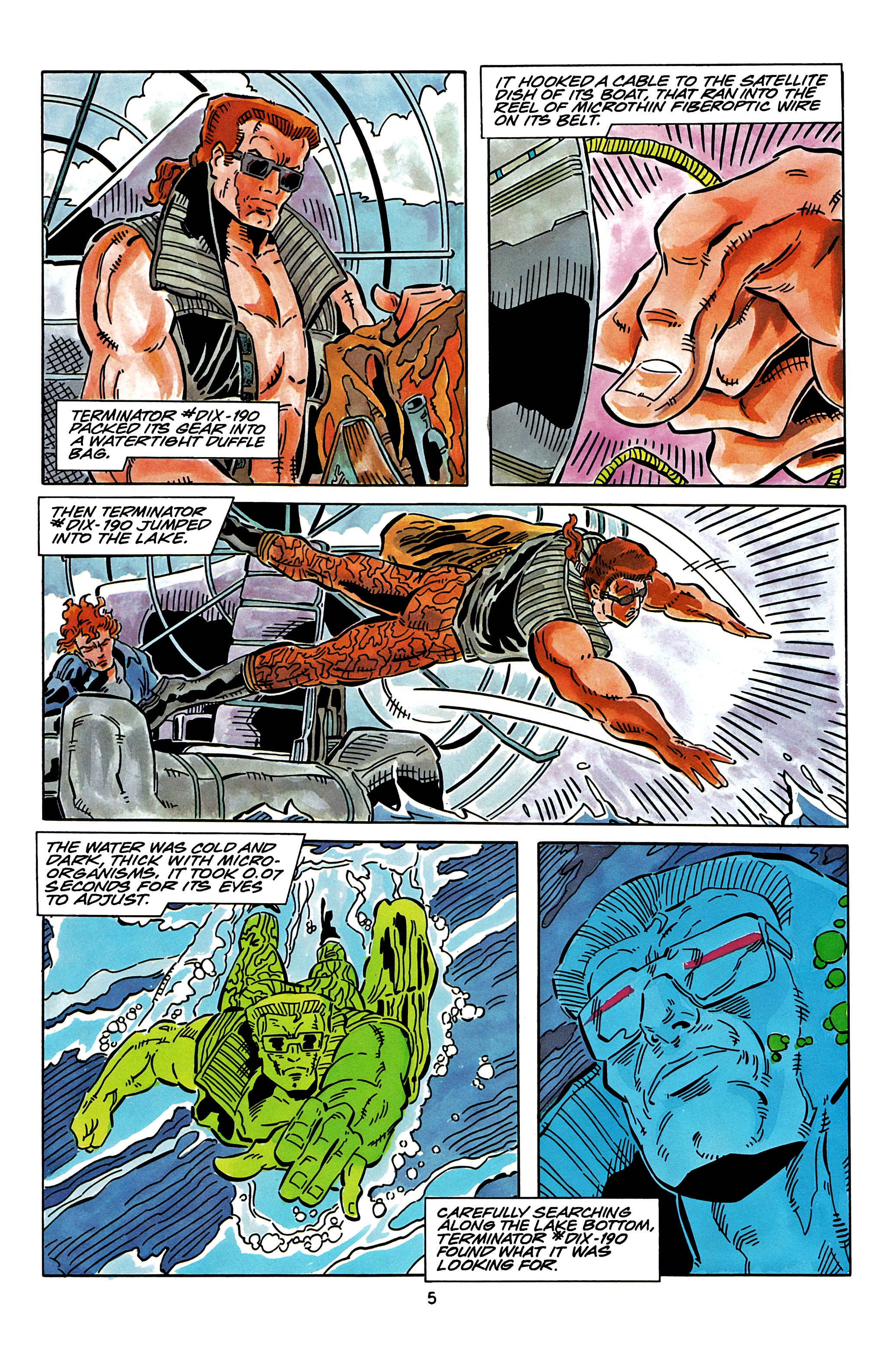 Read online The Terminator (1988) comic -  Issue #8 - 7