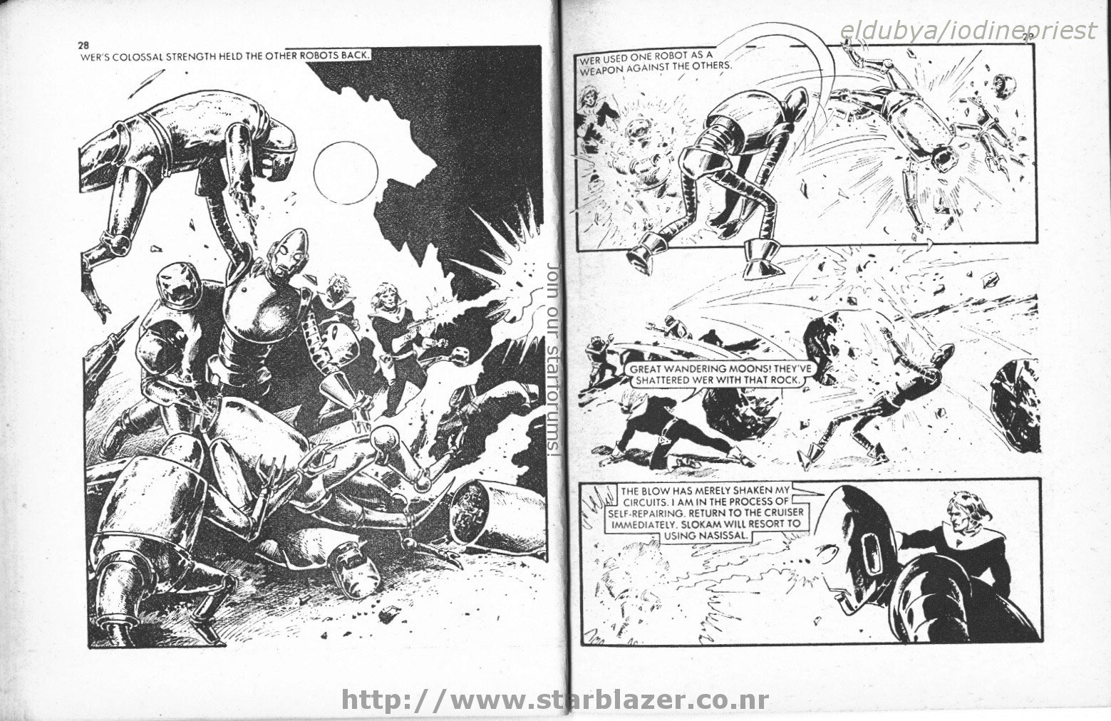 Read online Starblazer comic -  Issue #36 - 16
