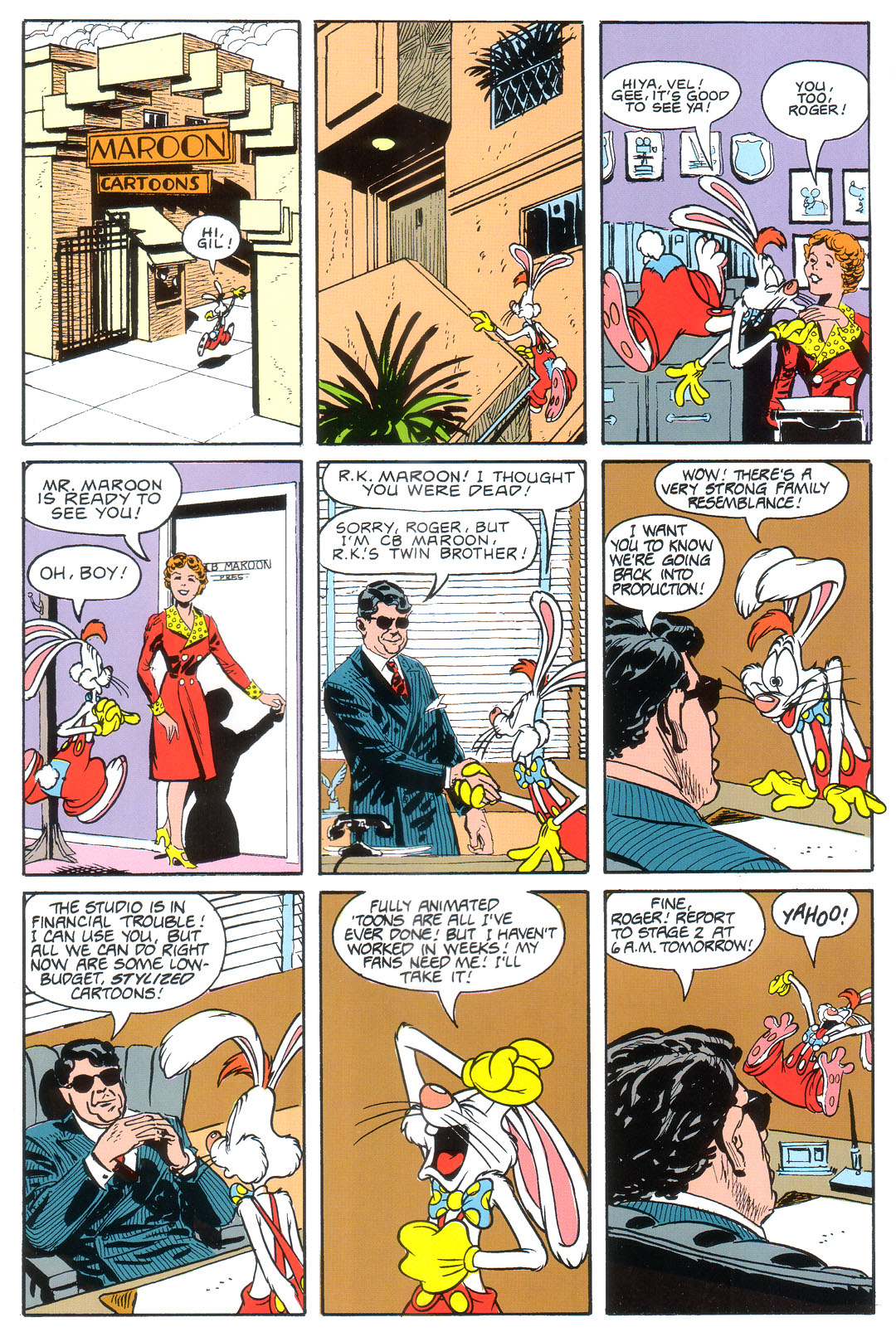 Read online Marvel Graphic Novel comic -  Issue #54 - Roger Rabbit The Resurrection of Doom - 26