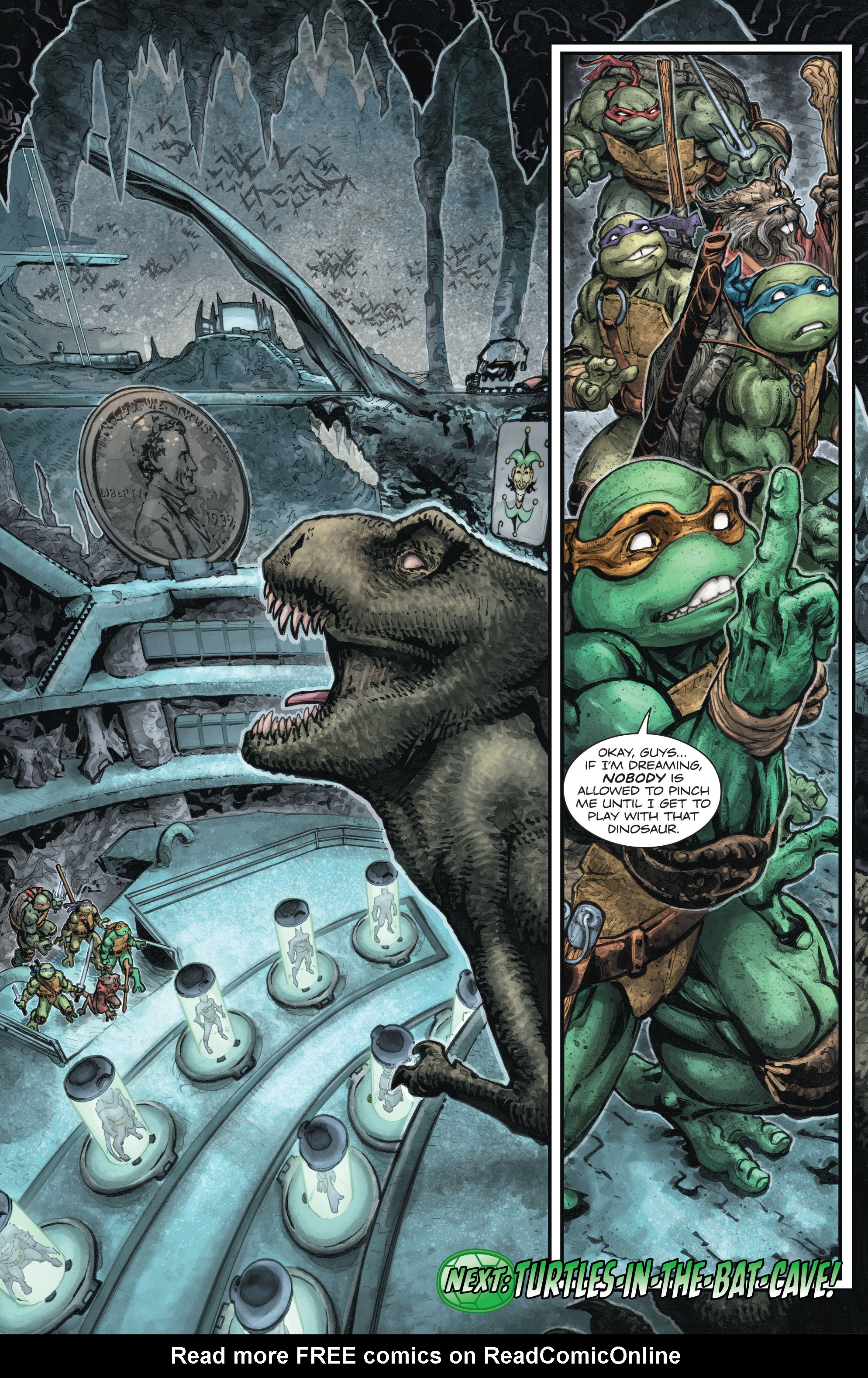 Read online Batman/Teenage Mutant Ninja Turtles comic -  Issue #2 - 22