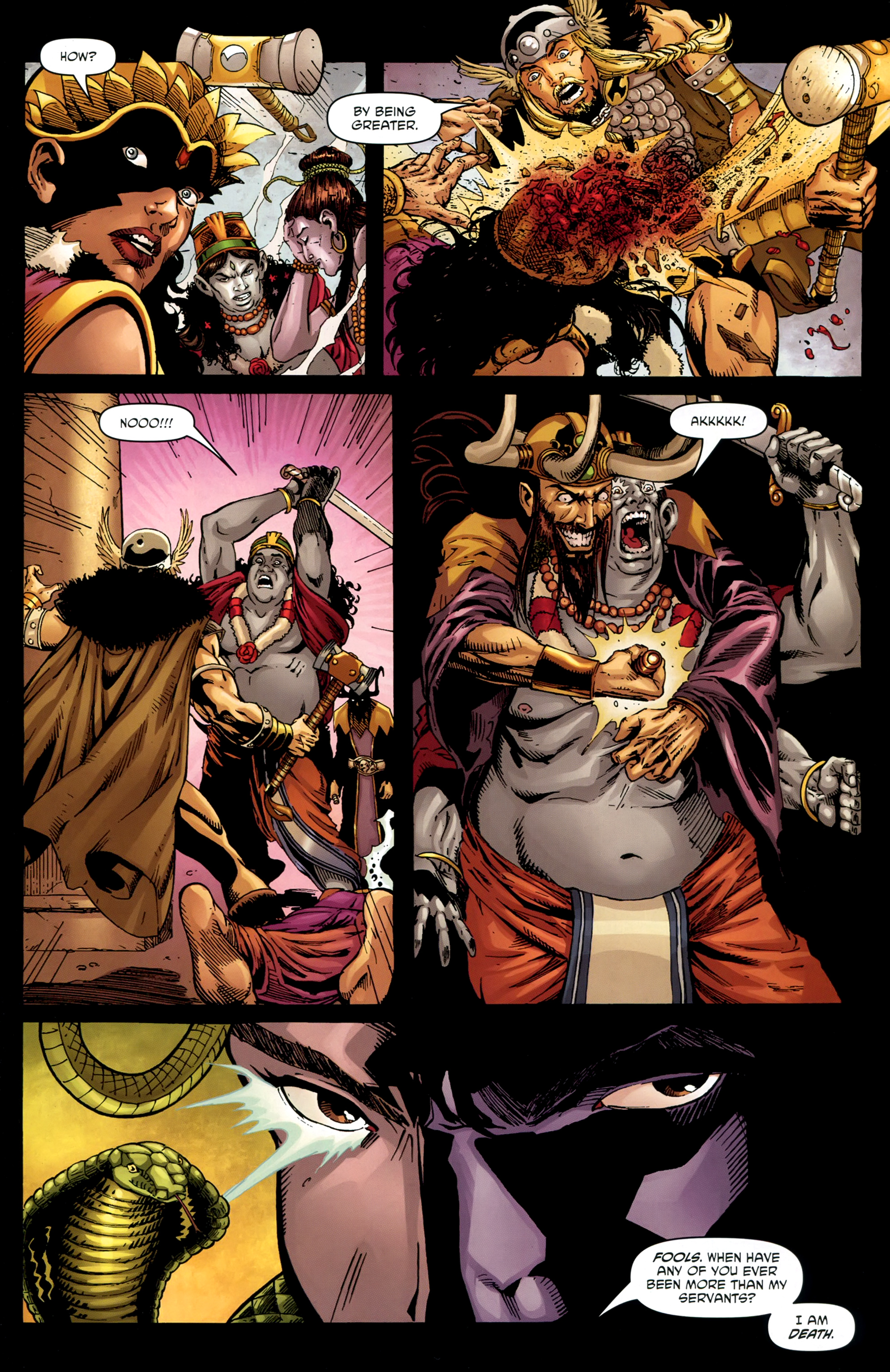 Read online God Is Dead comic -  Issue #2 - 25