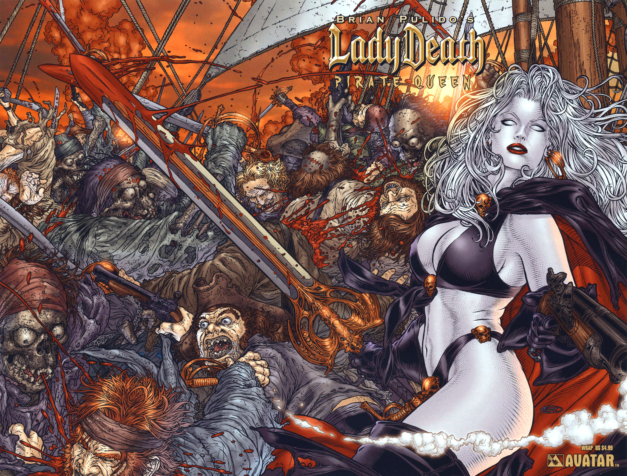 Read online Lady Death Pirate Queen comic -  Issue # Full - 7