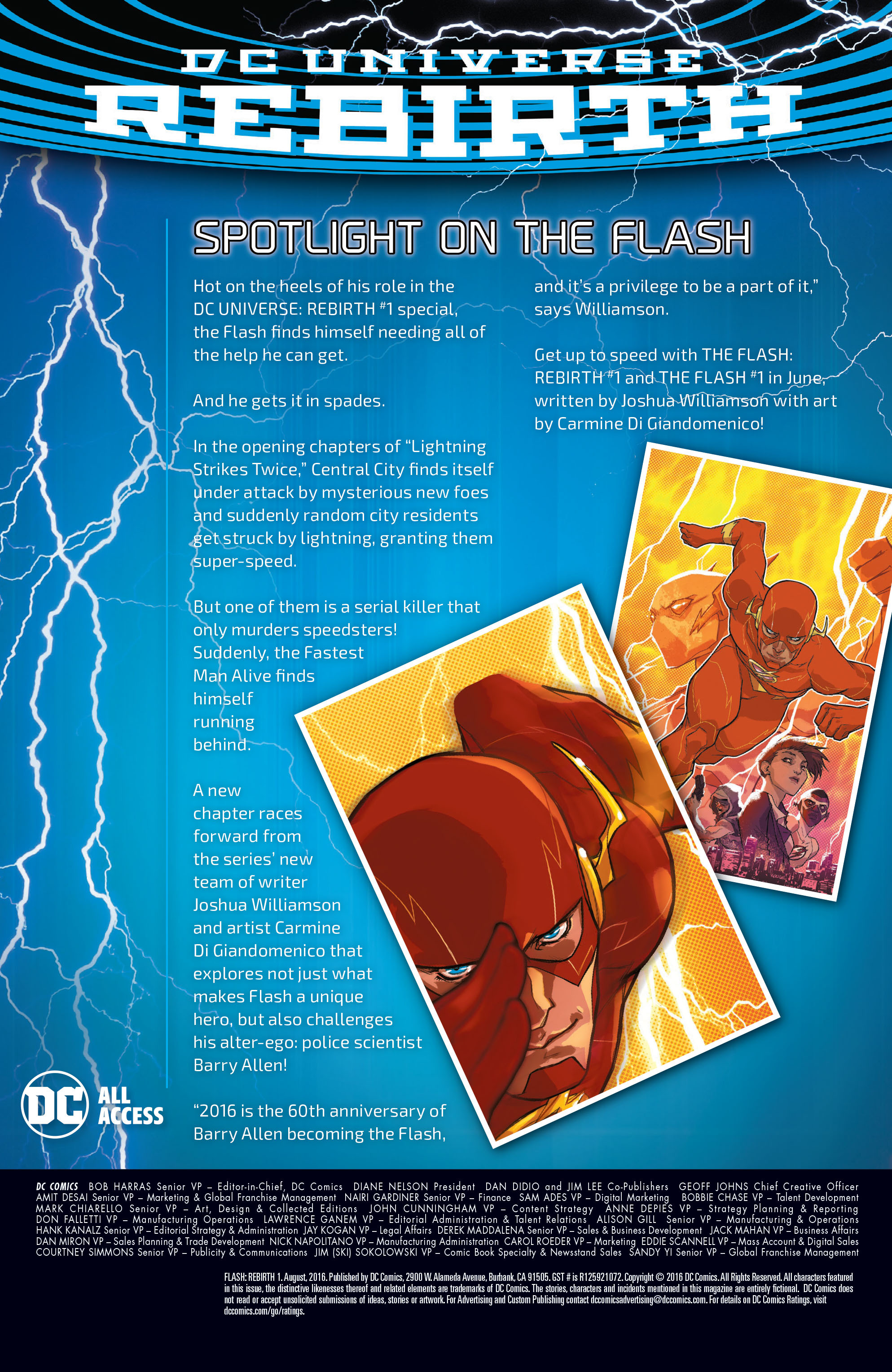 Read online Flash: Rebirth comic -  Issue # Full - 28