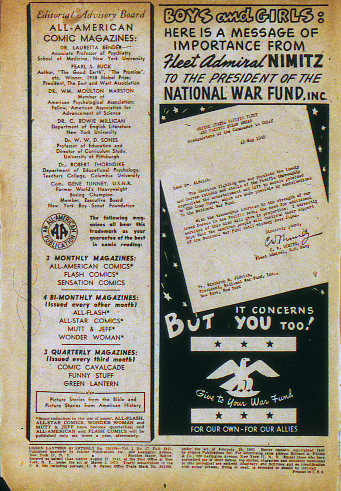 Read online Green Lantern (1941) comic -  Issue #17 - 3