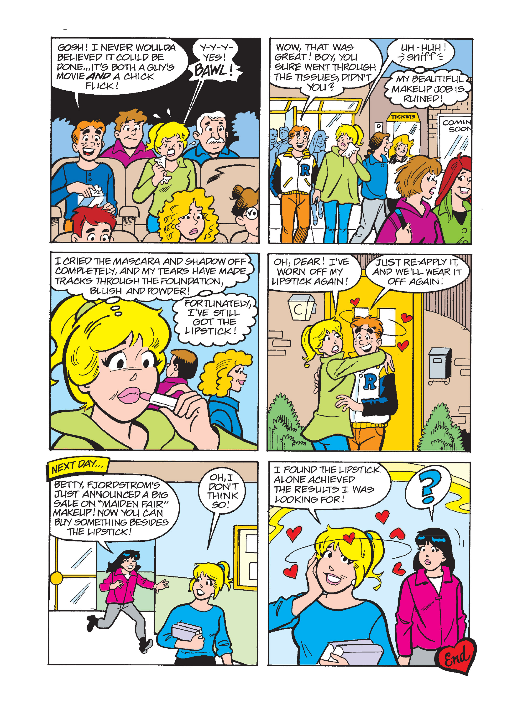 Read online Betty and Veronica Double Digest comic -  Issue #215 - 6