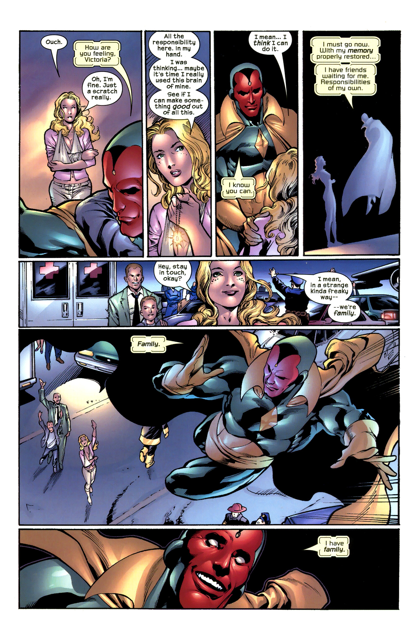 Read online Avengers Icons: The Vision comic -  Issue #4 - 26
