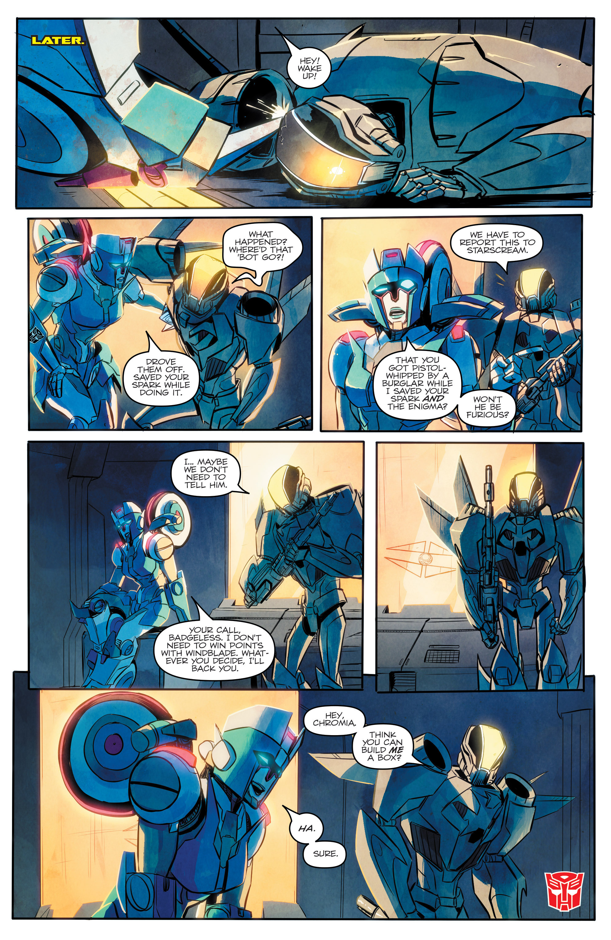Read online Transformers: Combiner Hunters comic -  Issue # Full - 24