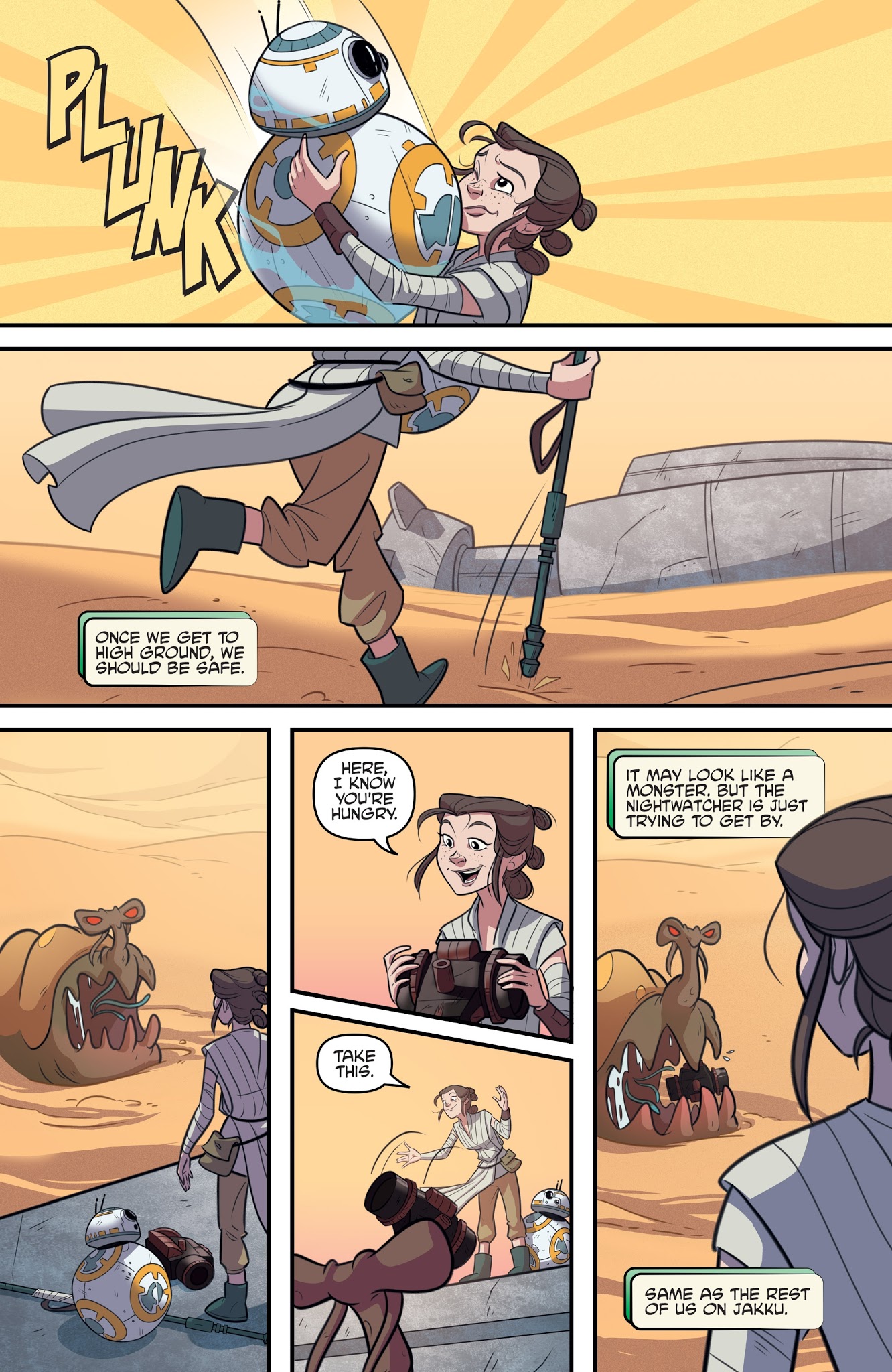 Read online Star Wars Forces of Destiny-Rey comic -  Issue # Full - 10