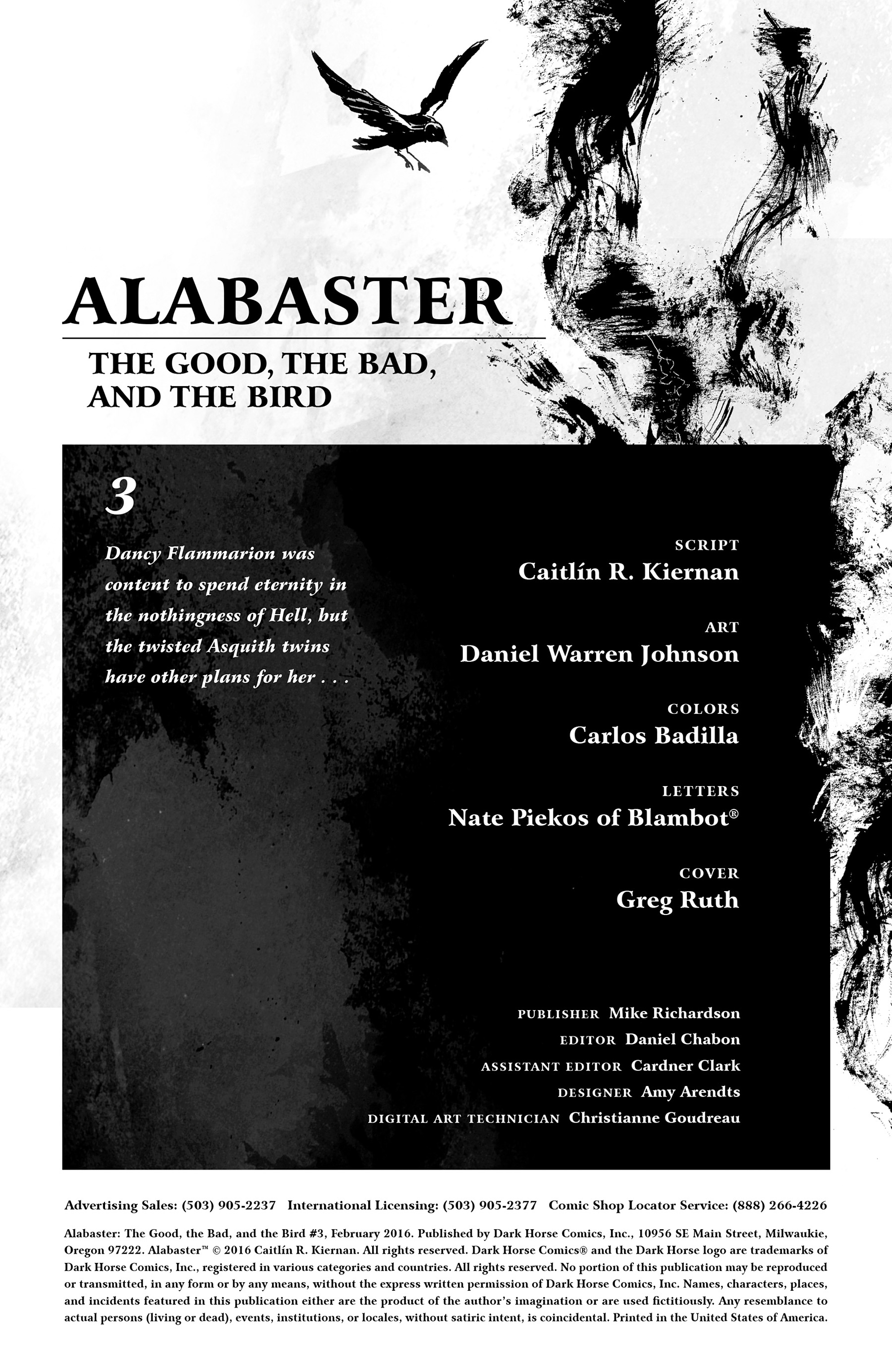 Read online Alabaster: The Good, the Bad and the Bird comic -  Issue #3 - 2