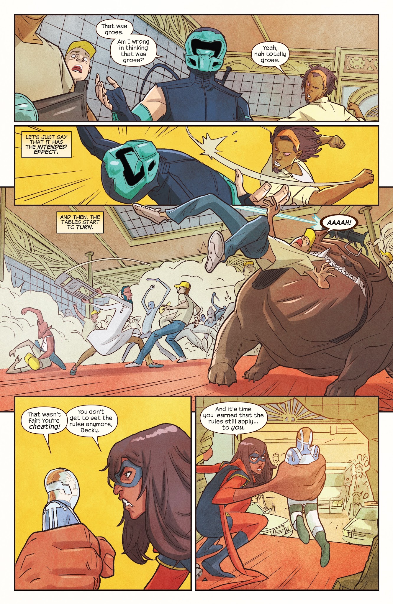 Read online Ms. Marvel (2016) comic -  Issue #22 - 19