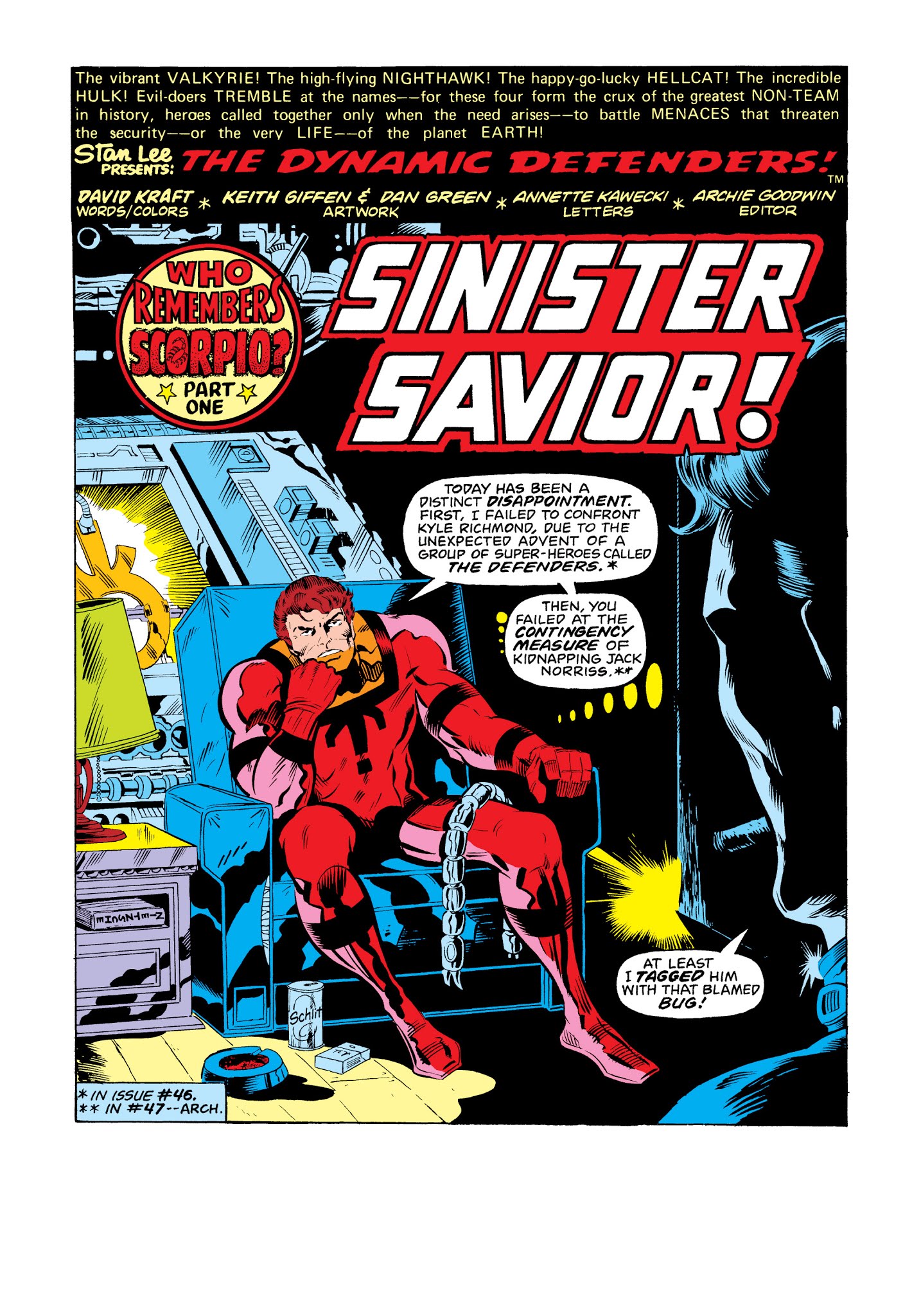 Read online Marvel Masterworks: The Defenders comic -  Issue # TPB 6 (Part 2) - 17