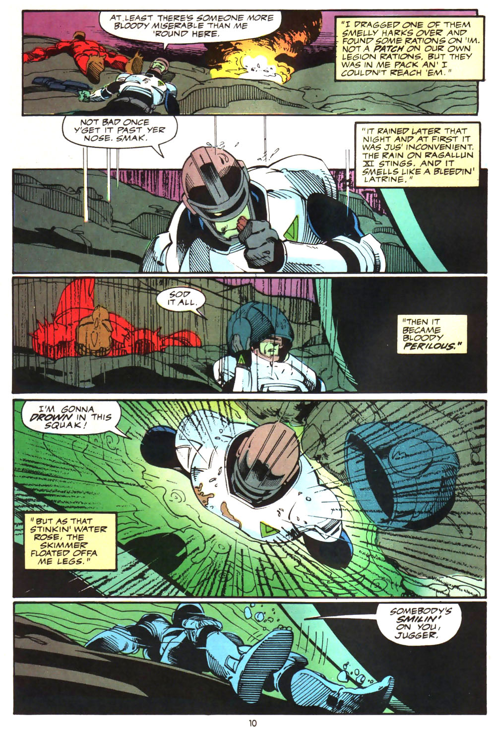 Read online Alien Legion (1987) comic -  Issue #5 - 12