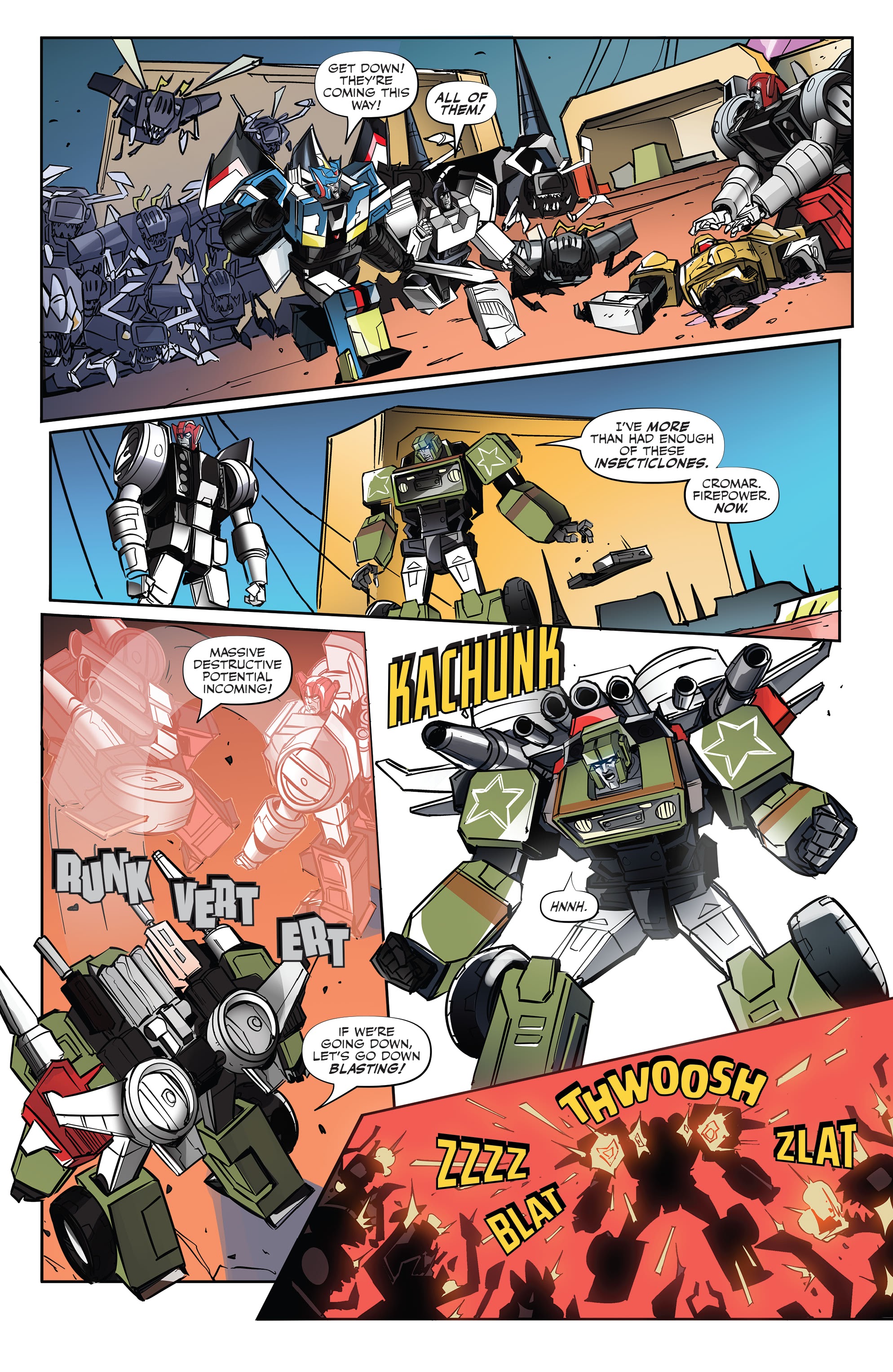 Read online Transformers: Escape comic -  Issue #5 - 17
