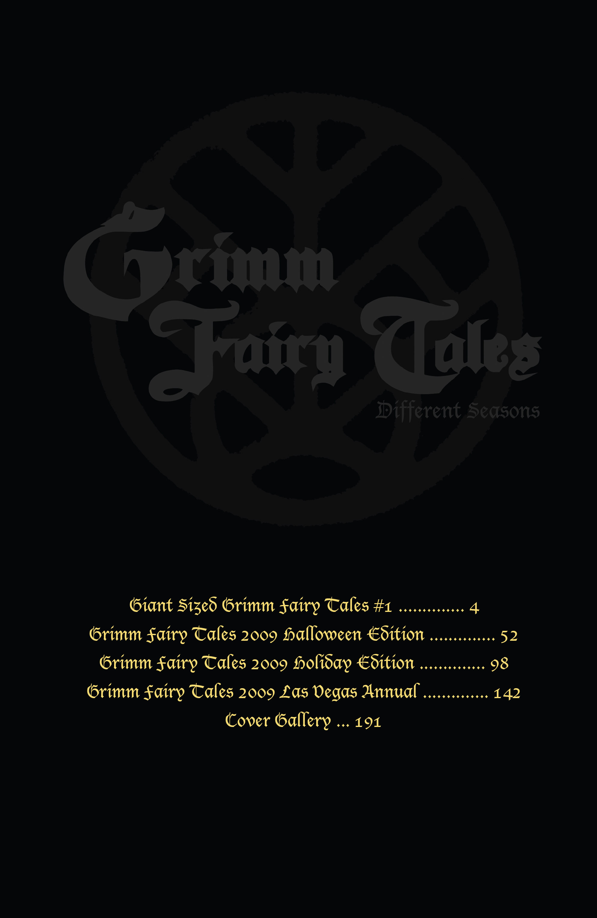 Read online Grimm Fairy Tales: Different Seasons comic -  Issue # TPB 1 - 4