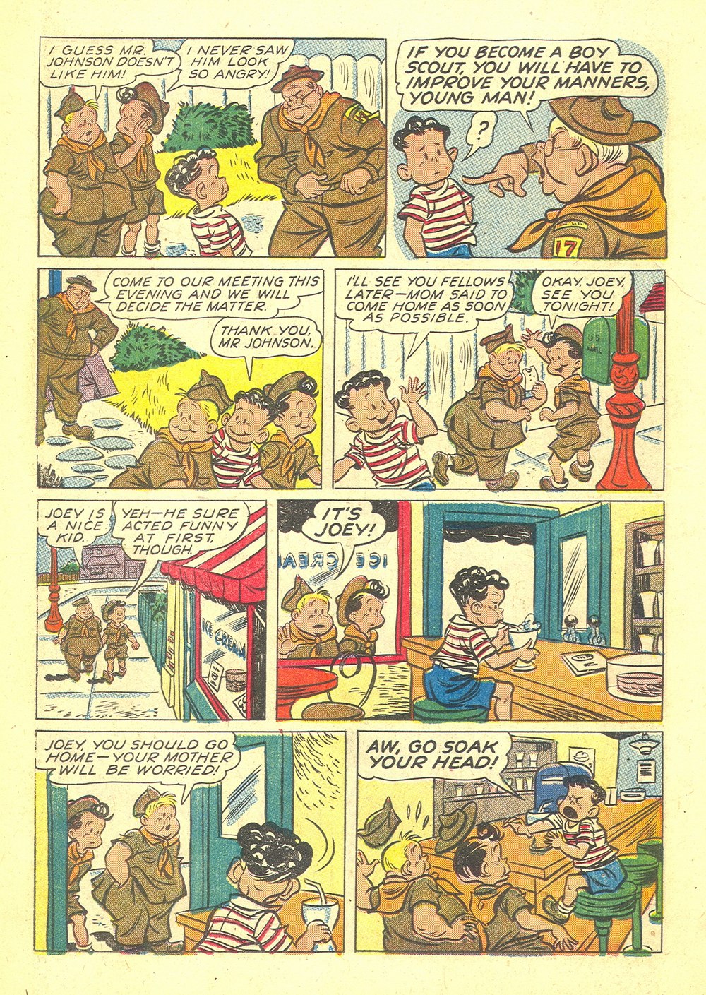 Read online Four Color Comics comic -  Issue #550 - 18