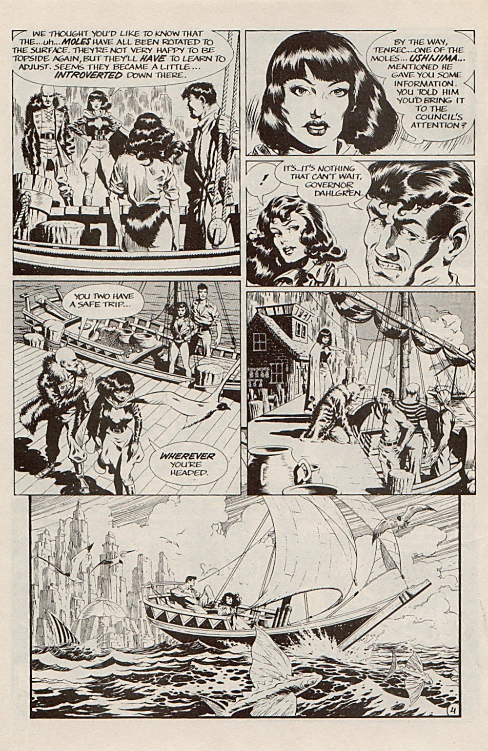 Read online Xenozoic Tales comic -  Issue #5 - 7