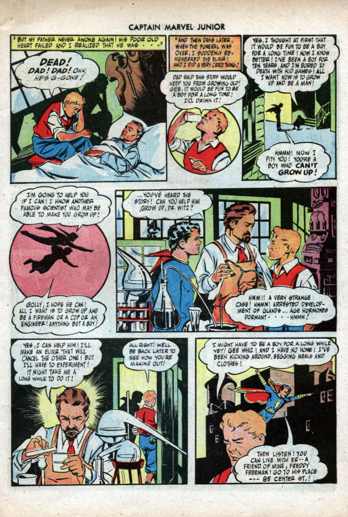 Read online Captain Marvel, Jr. comic -  Issue #40 - 7