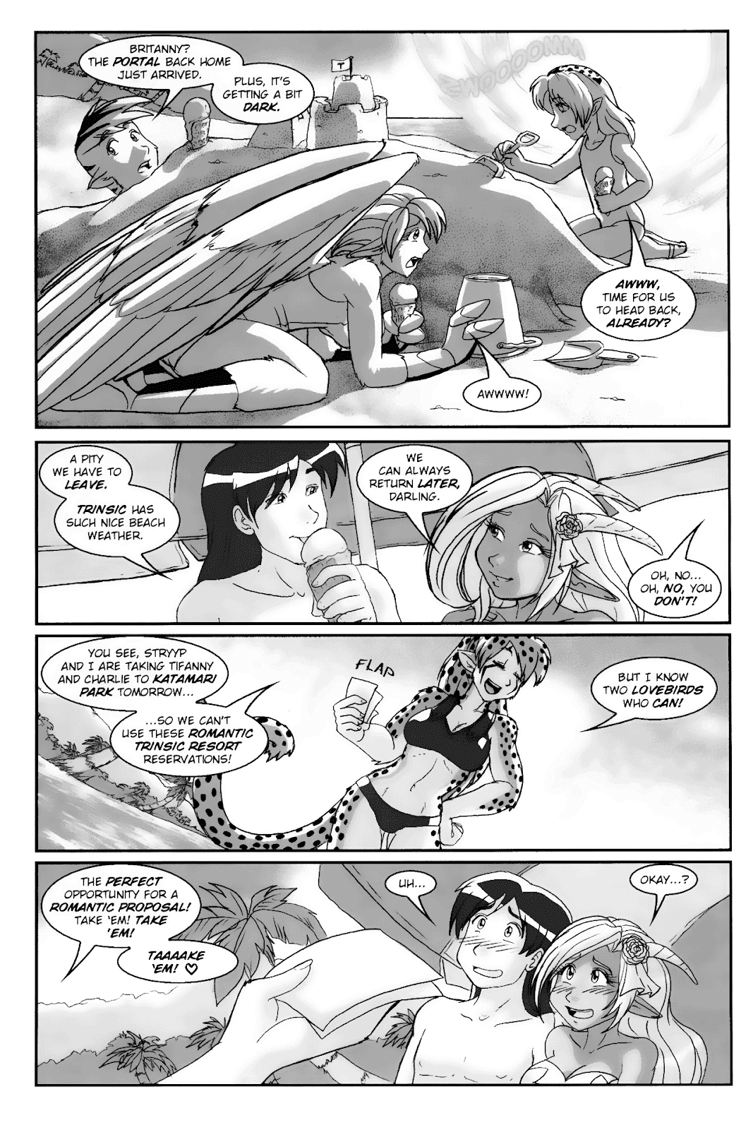 Gold Digger/Ninja High School: Maidens of Twilight issue 1 - Page 5