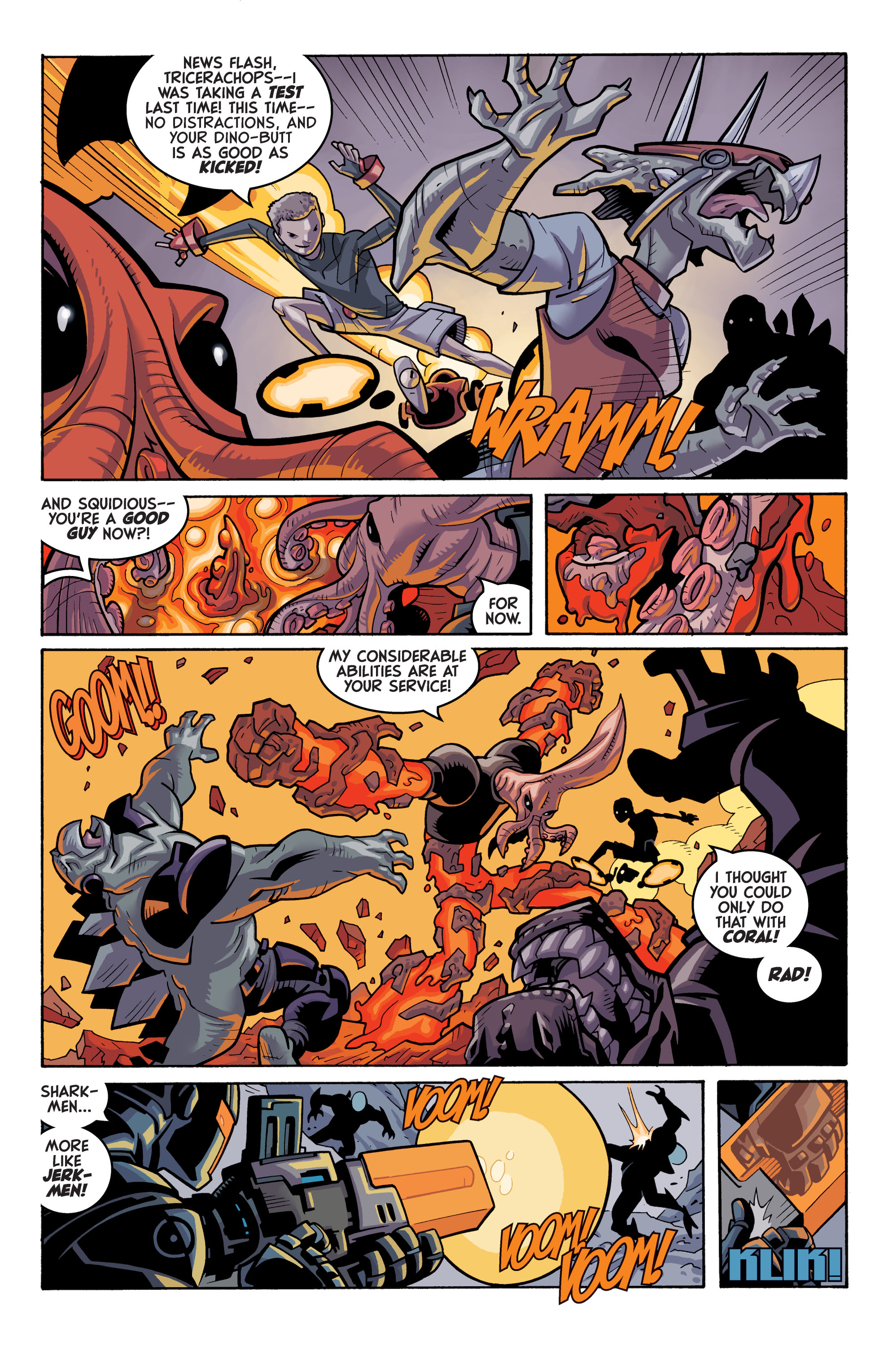 Read online Super Dinosaur (2011) comic -  Issue #9 - 11
