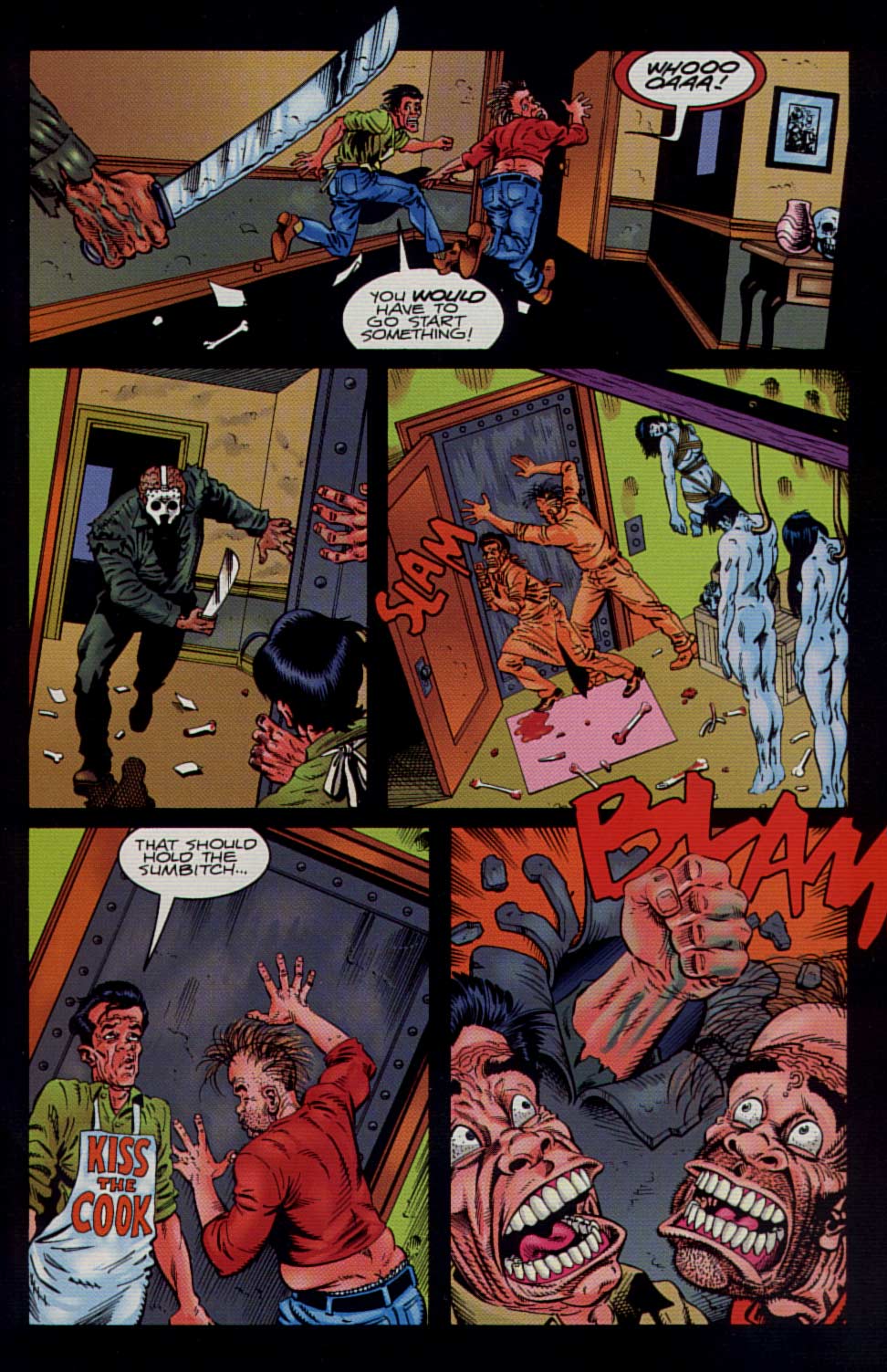 Read online Jason vs Leatherface comic -  Issue #3 - 8