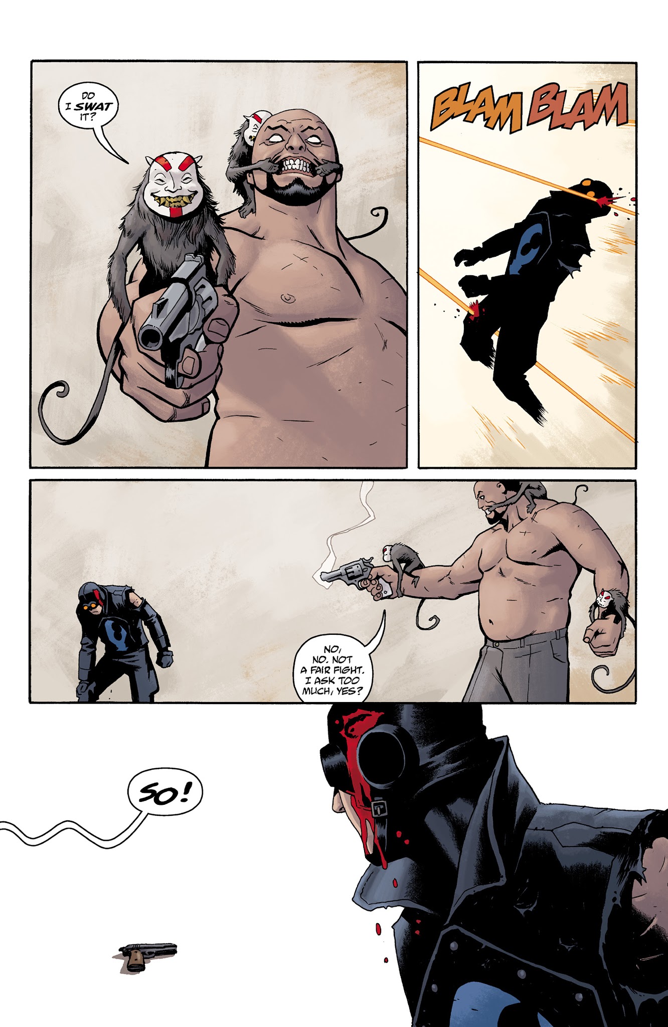 Read online Lobster Johnson: Mangekyō comic -  Issue # Full - 20