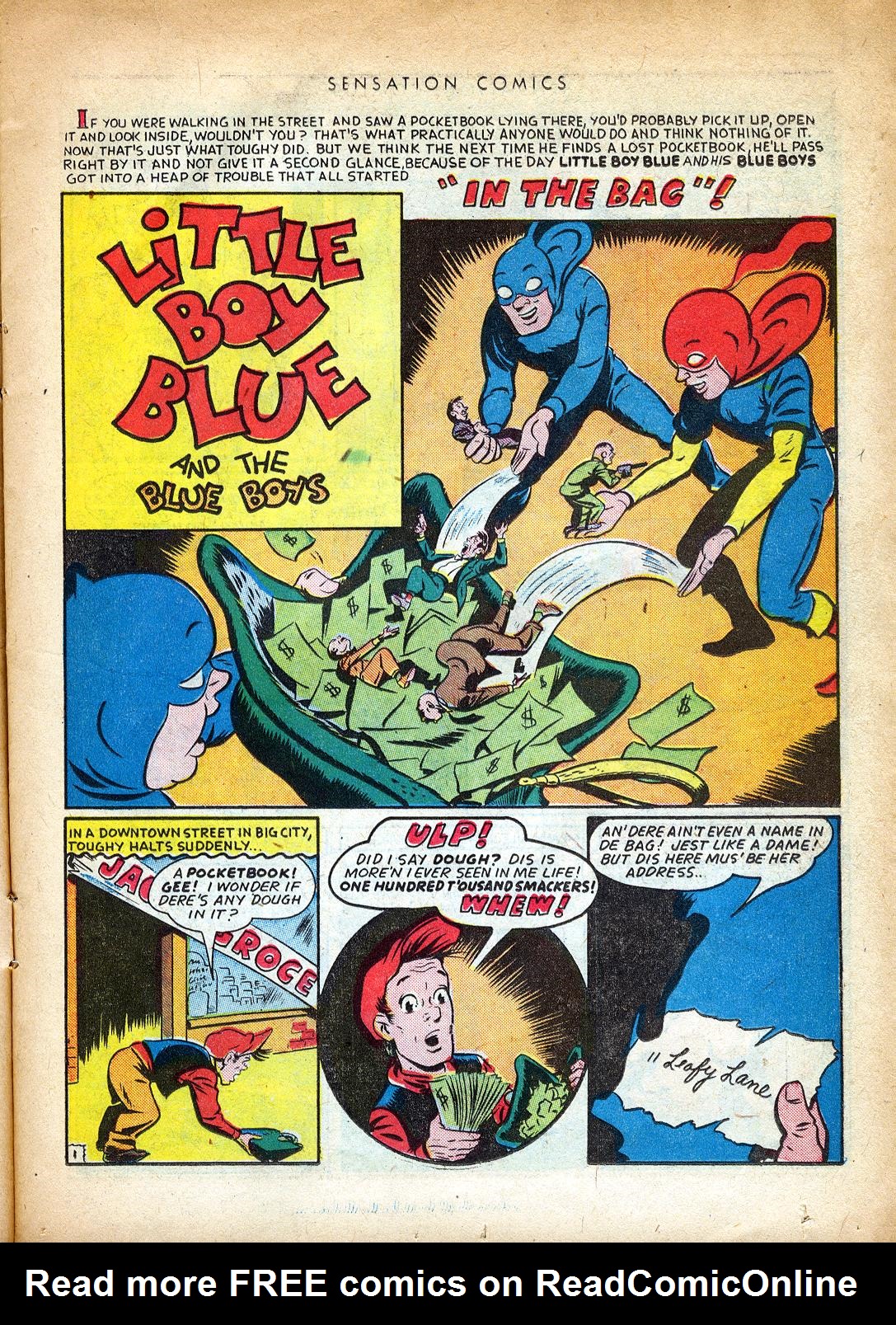 Read online Sensation (Mystery) Comics comic -  Issue #37 - 17