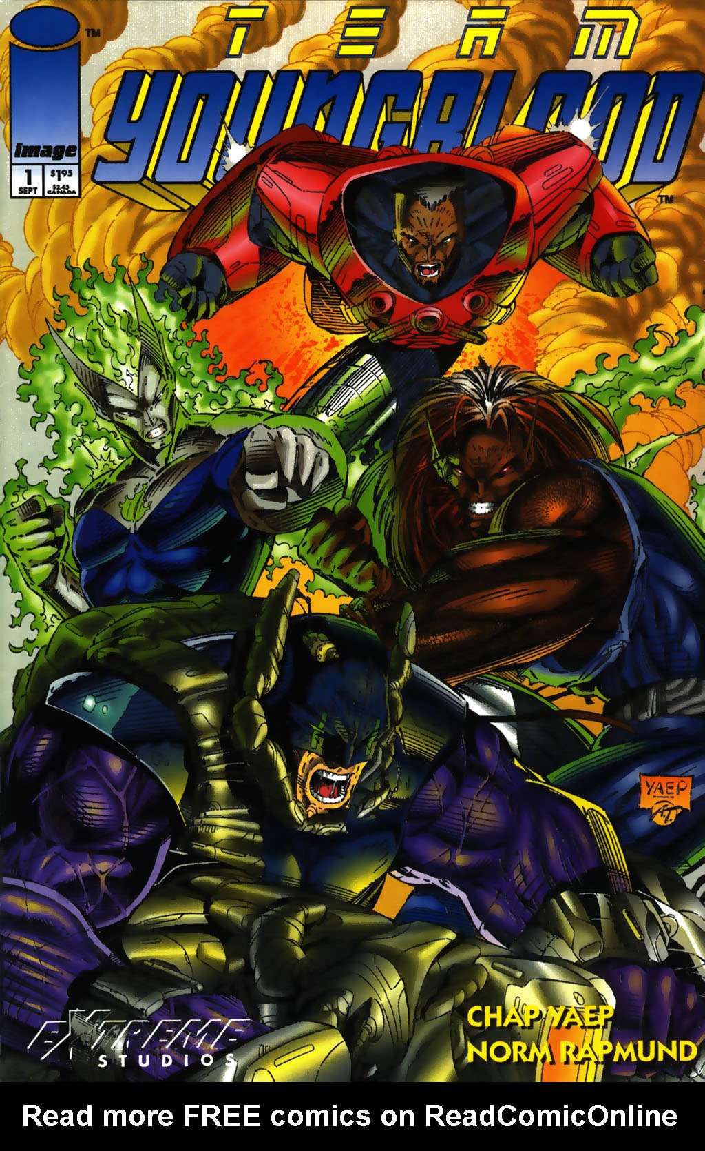 Read online Team Youngblood comic -  Issue #1 - 1