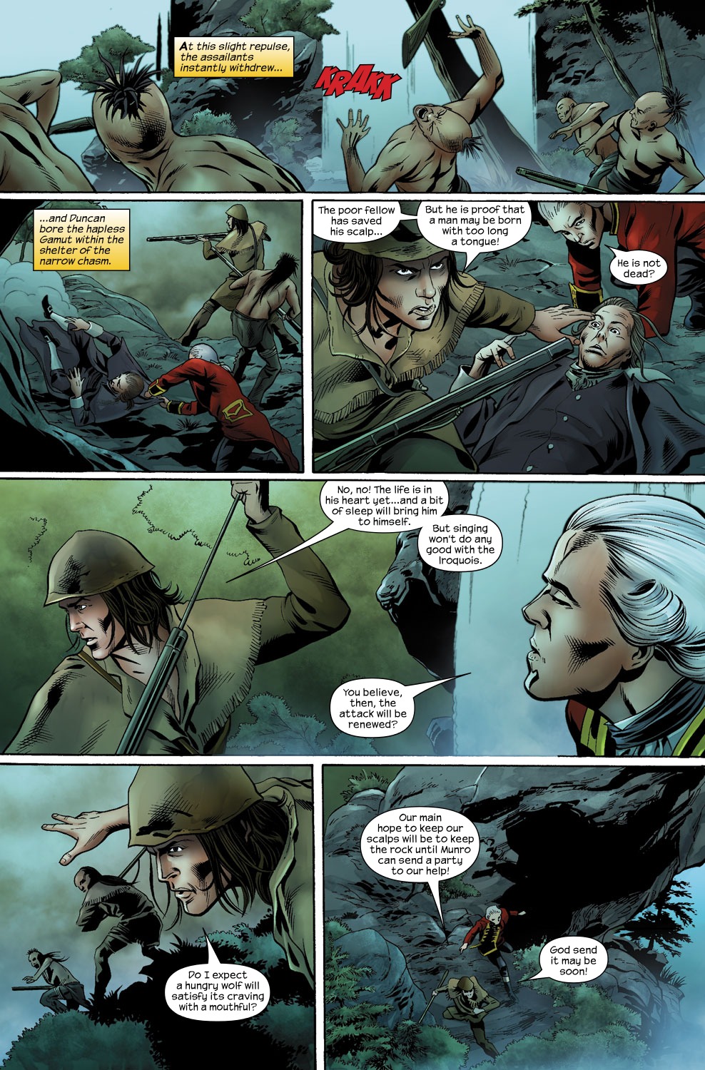 Read online The Last of the Mohicans comic -  Issue #1 - 16