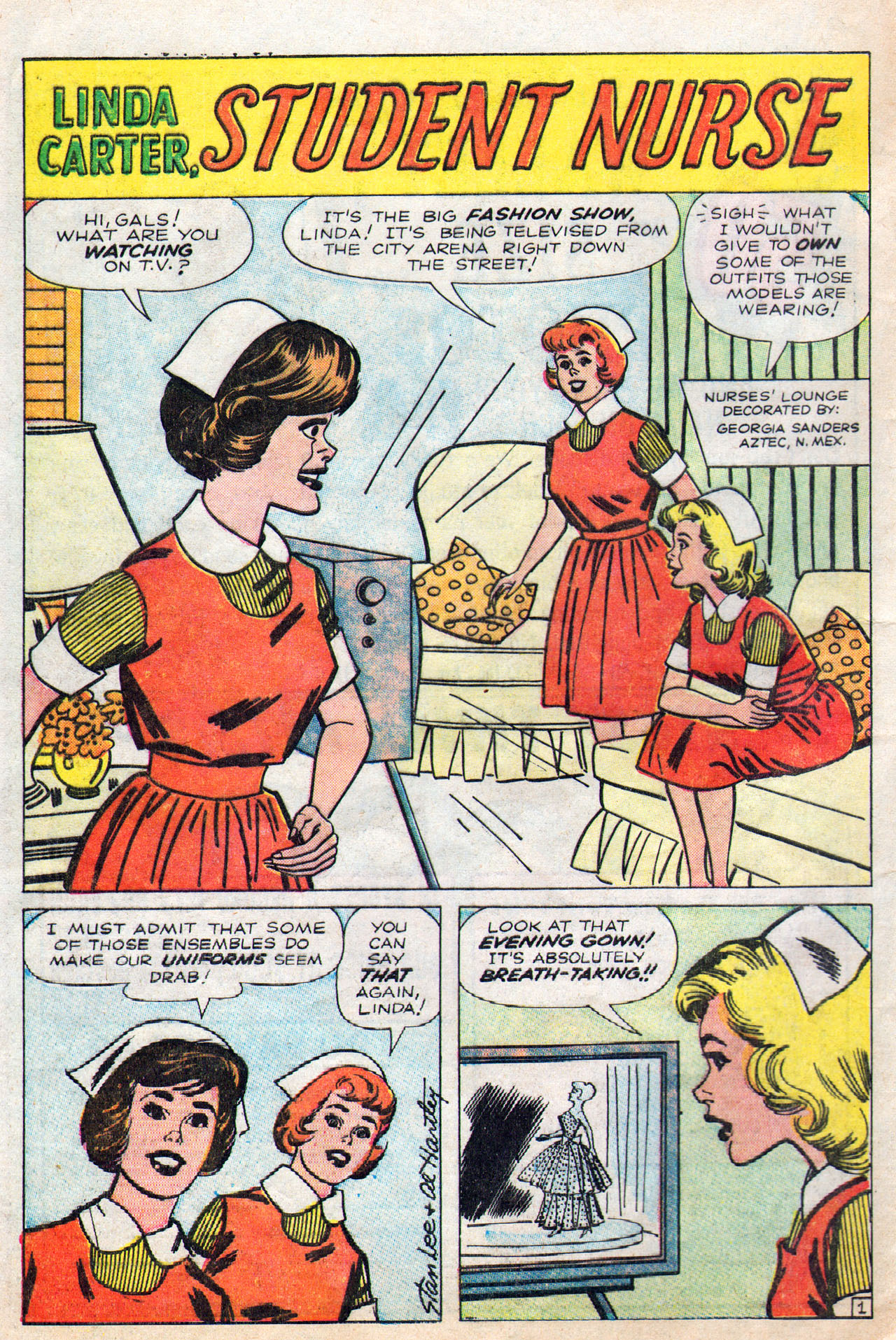 Read online Linda Carter, Student Nurse comic -  Issue #7 - 28