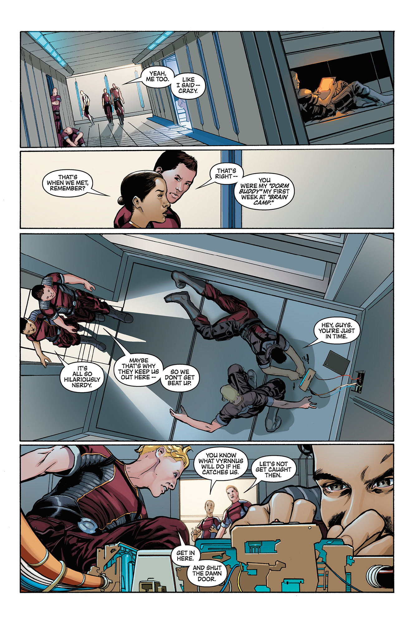 Read online Mass Effect: Foundation comic -  Issue #4 - 6