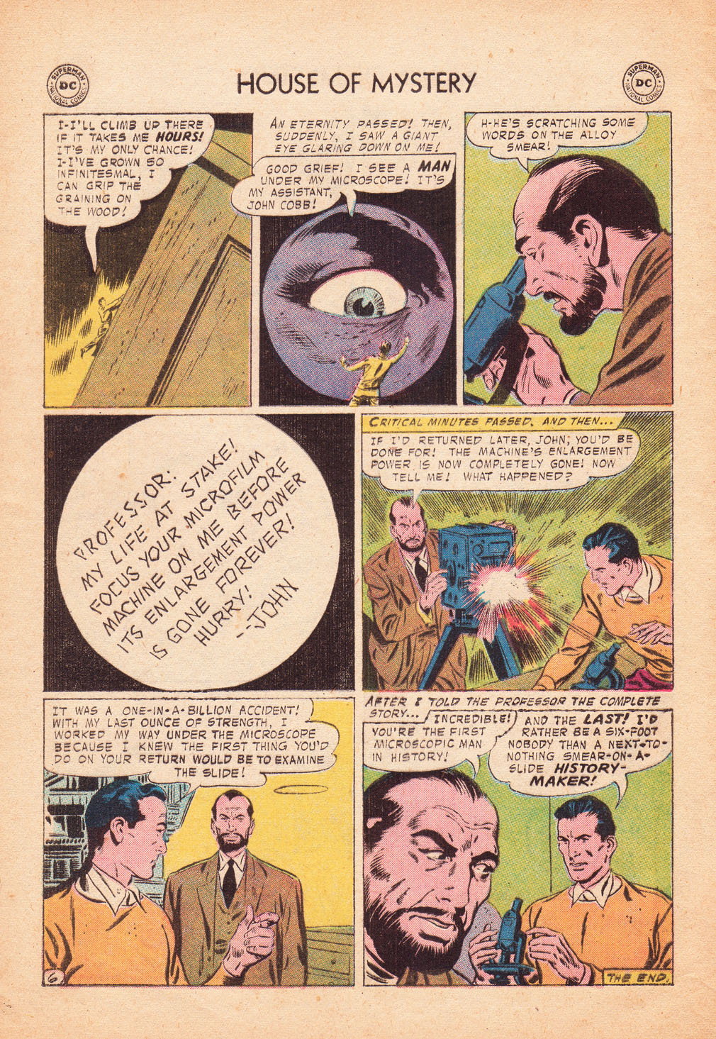 Read online House of Mystery (1951) comic -  Issue #68 - 32