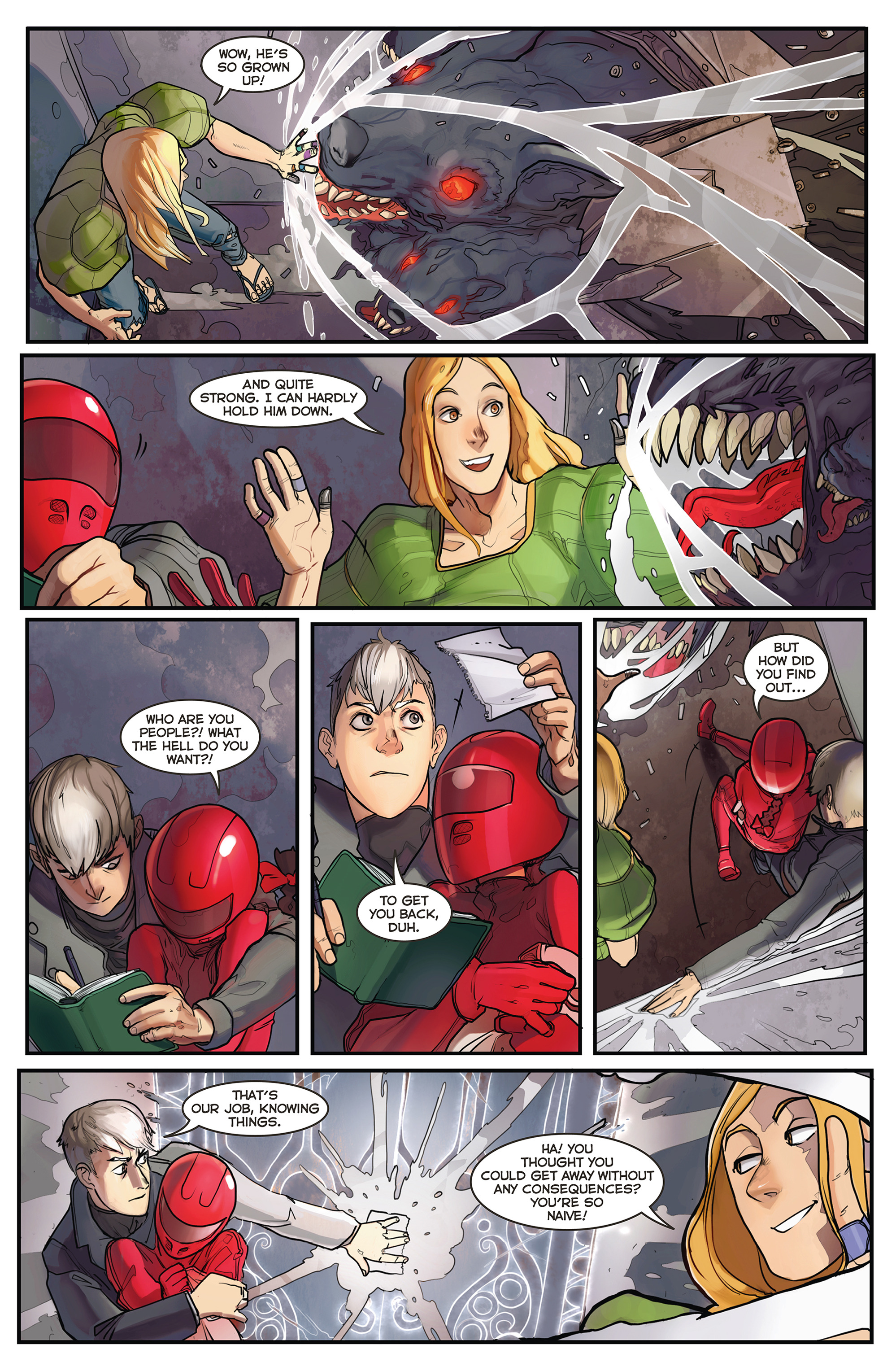 Read online Exlibrium comic -  Issue #1 - 6