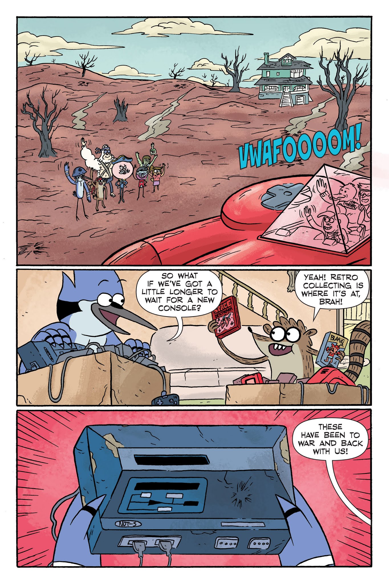 Read online Regular Show: A Clash of Consoles comic -  Issue # TPB (Part 2) - 55