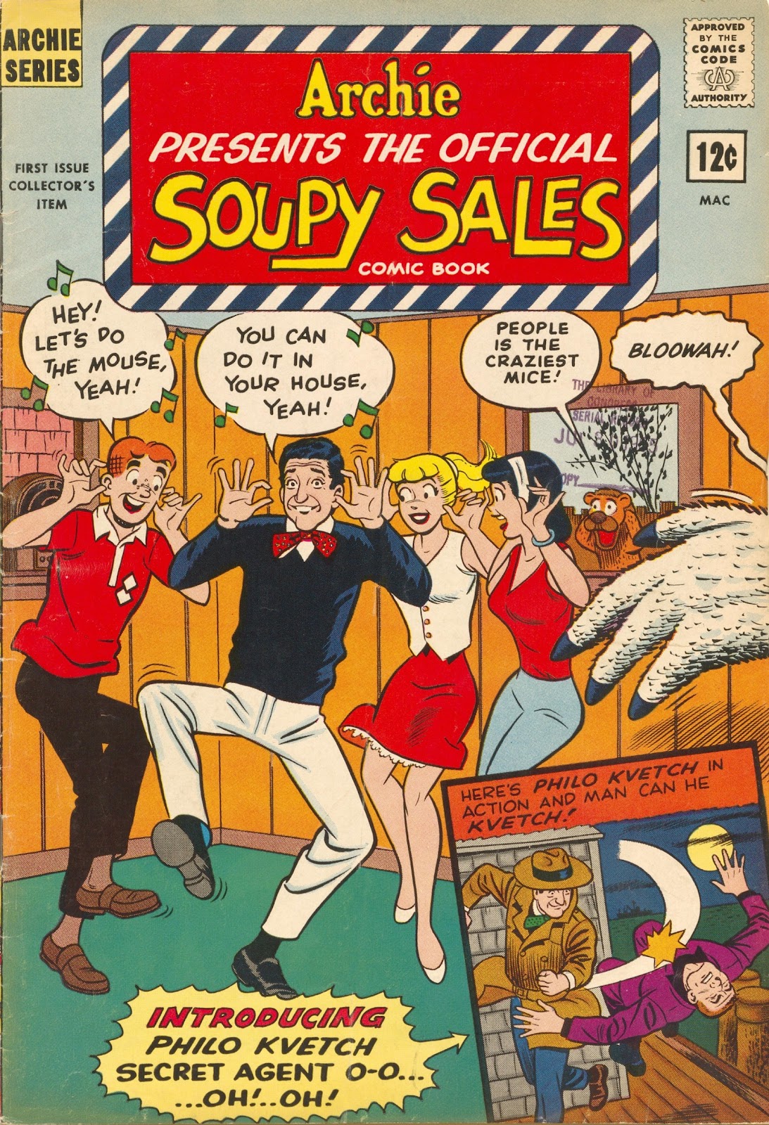 Official Soupy Sales Comic Book Full Page 1