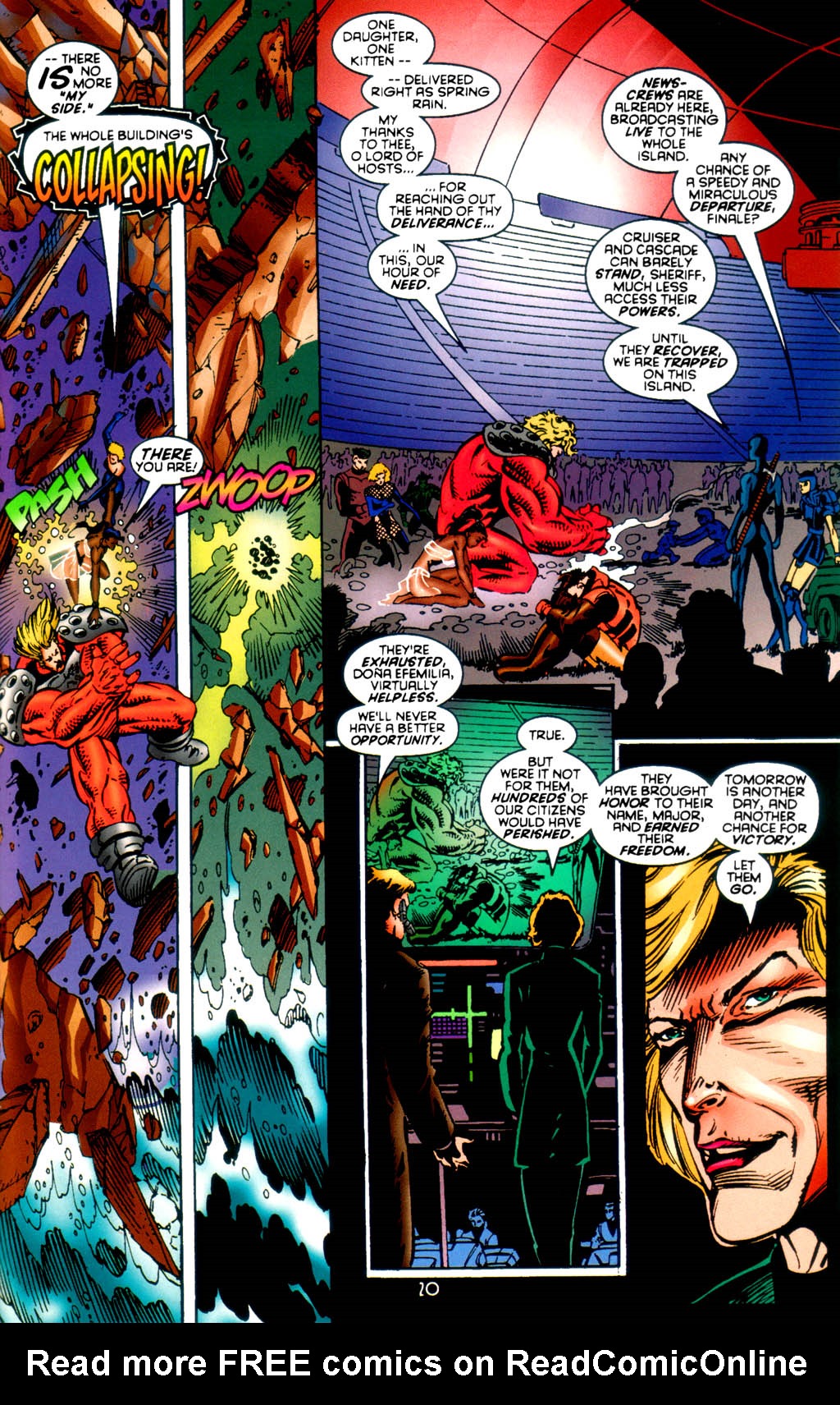 Read online Sovereign Seven comic -  Issue #18 - 21