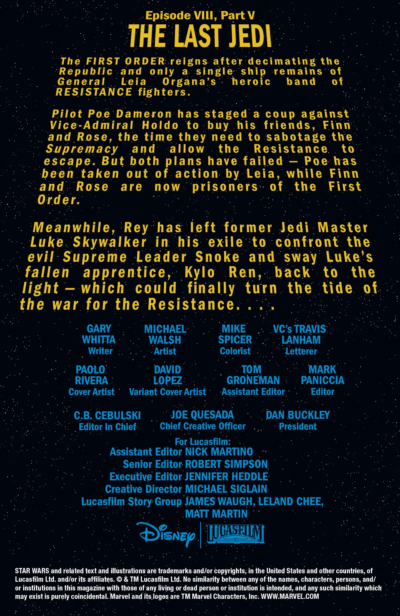 Read online Star Wars: The Last Jedi Adaptation comic -  Issue #5 - 2