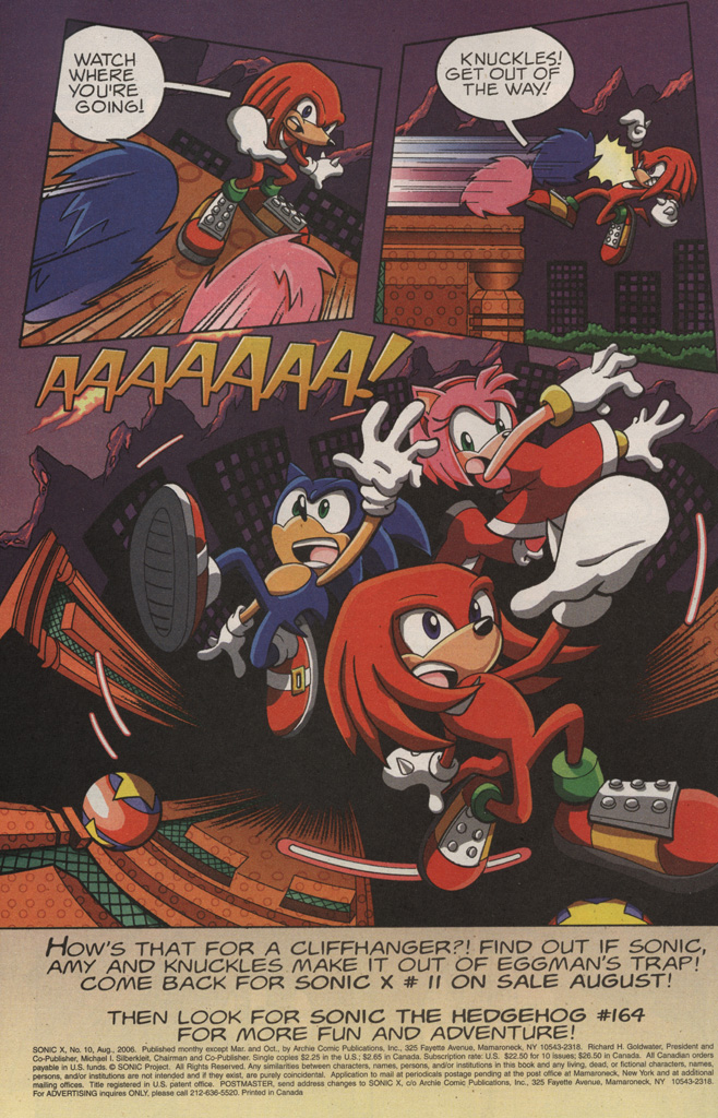 Read online Sonic X comic -  Issue #10 - 34