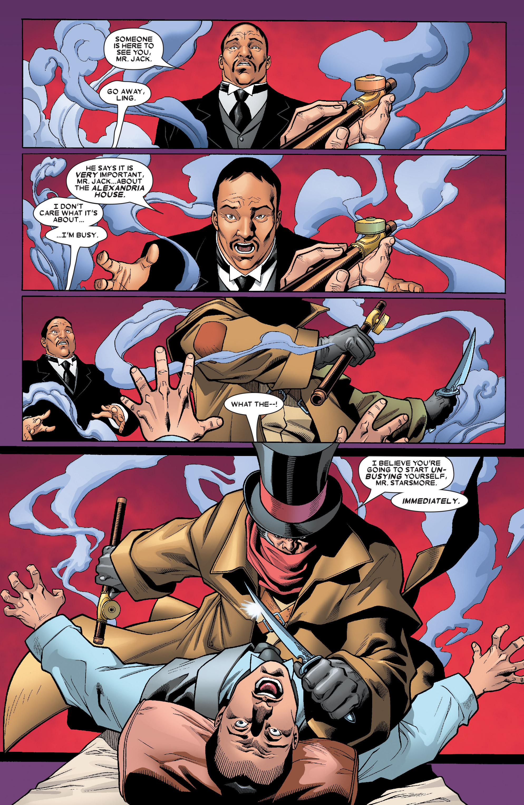 Read online X-Men: Apocalypse/Dracula comic -  Issue #2 - 4