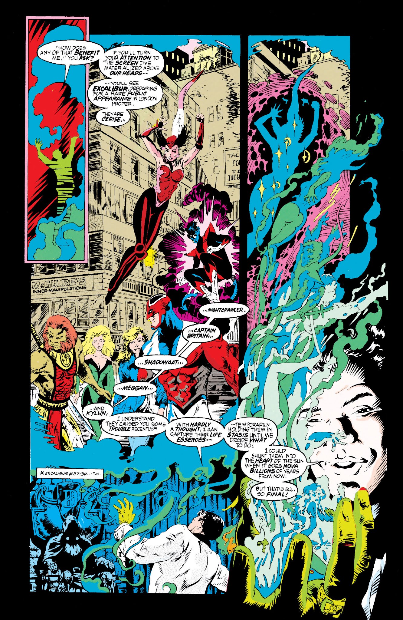 Read online Excalibur Visionaries: Alan Davis comic -  Issue # TPB 2 (Part 1) - 100