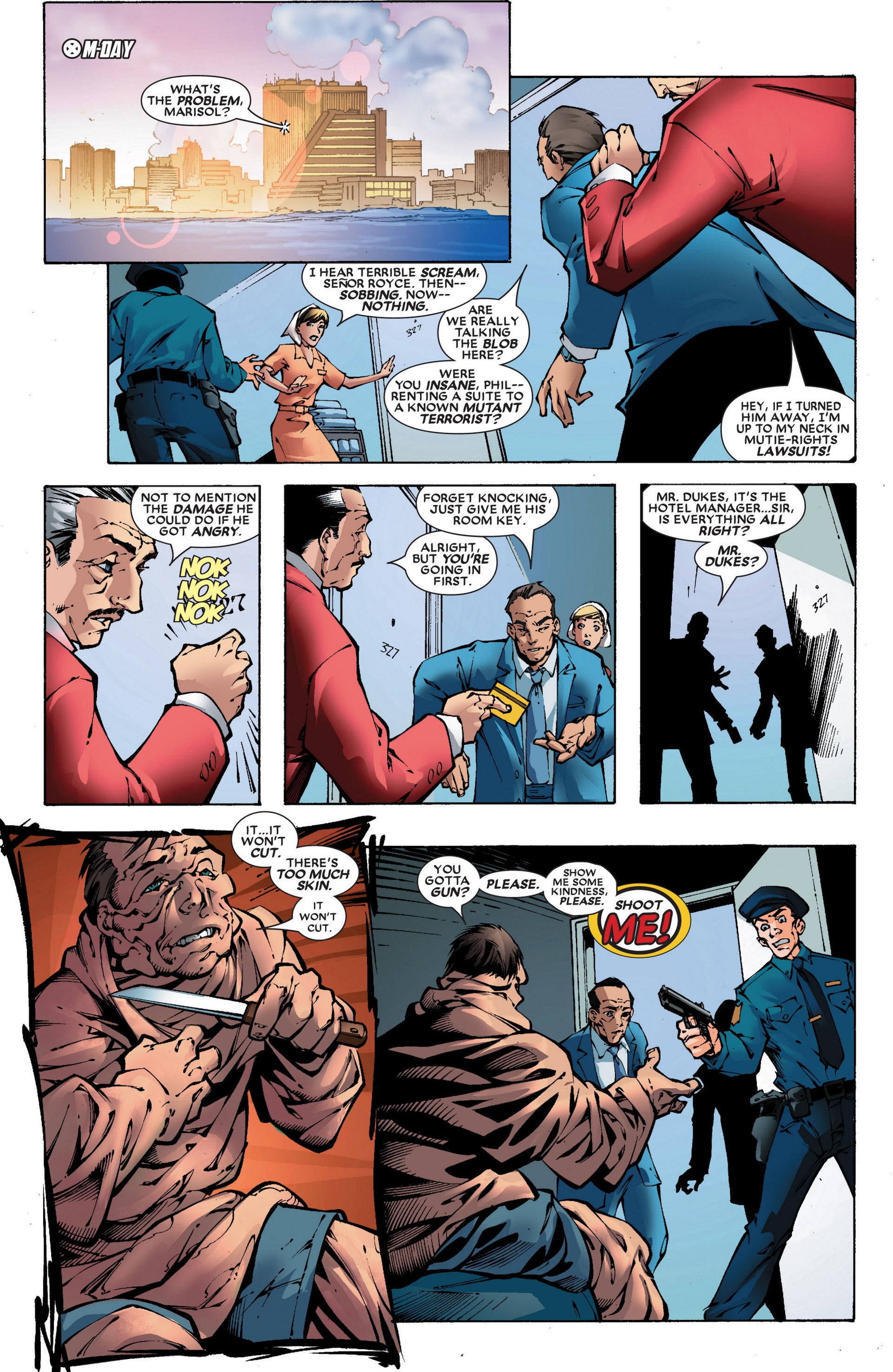 Read online Decimation: House of M - The Day After comic -  Issue # Full - 4